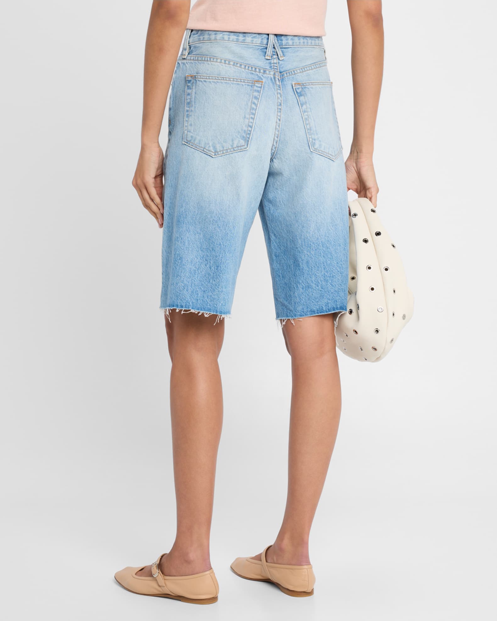 The Mica Super High Denim Shorts main image 0