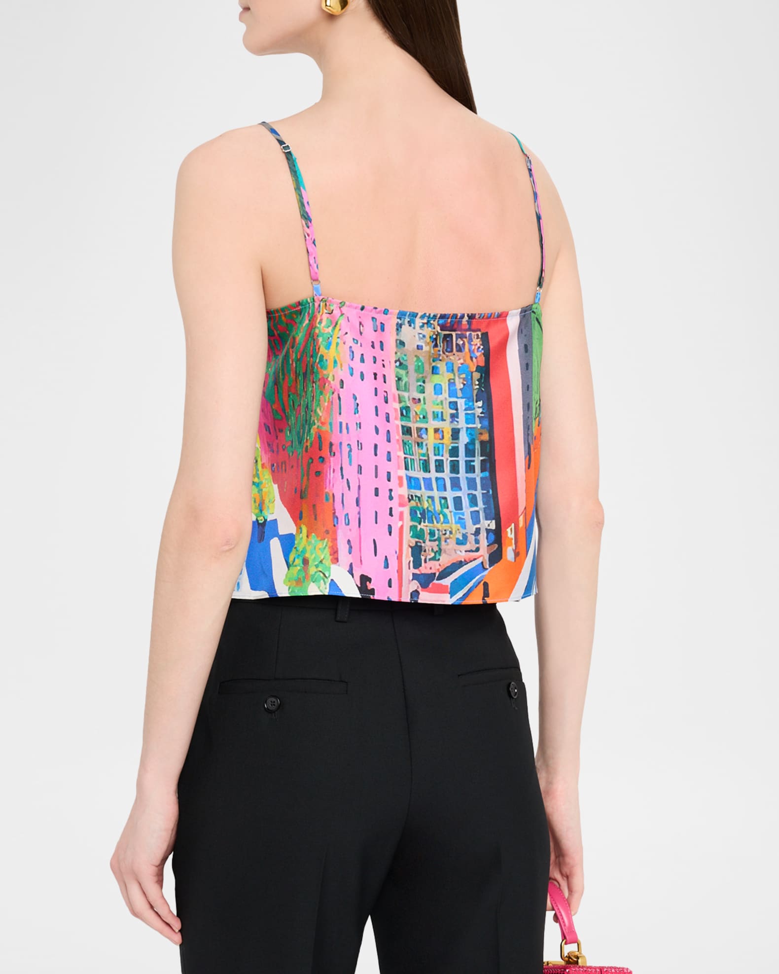 Libertine NYC Printed Silk Camisole | Neiman Marcus