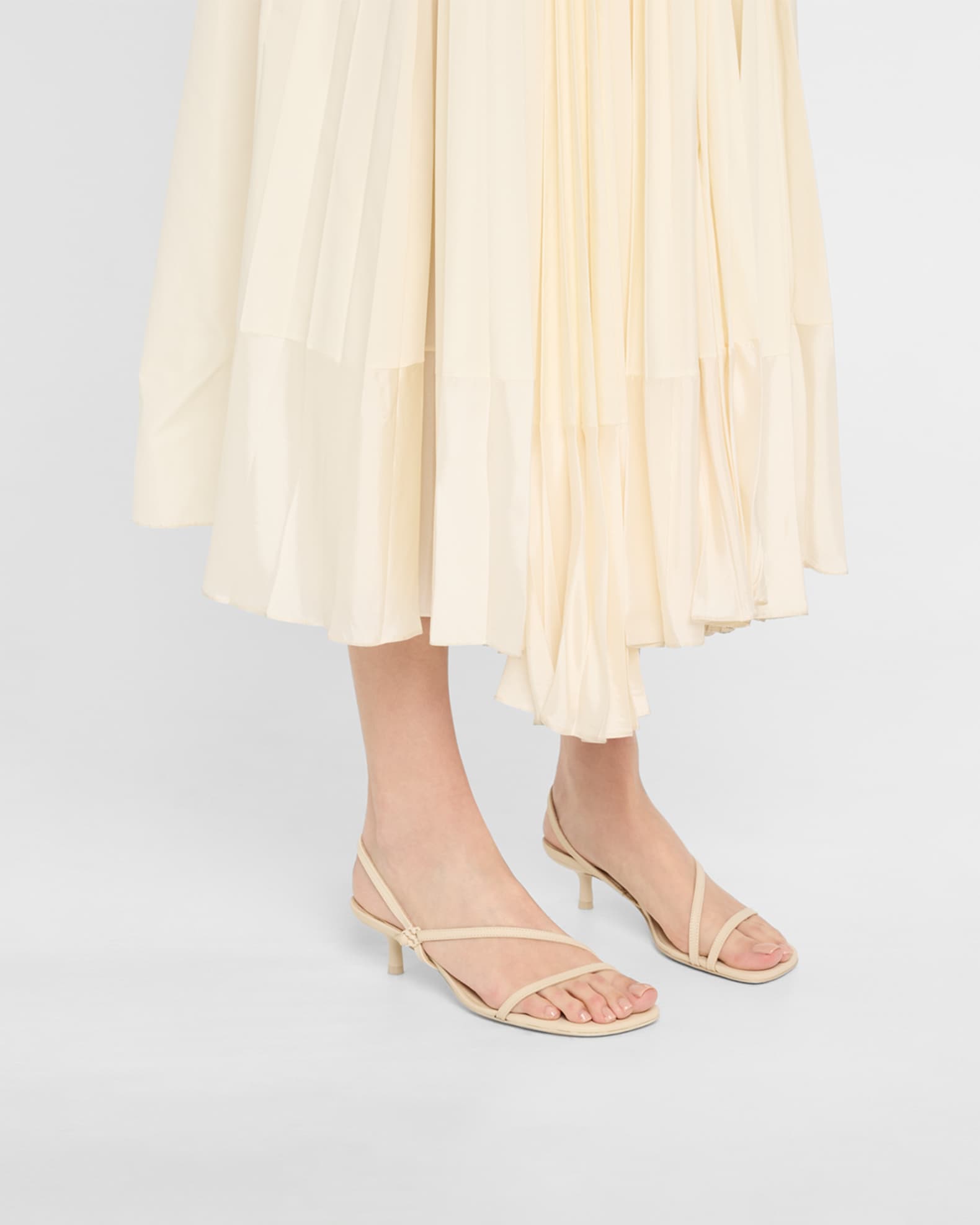 Cedonia Strappy Leather Slingback Sandals 1