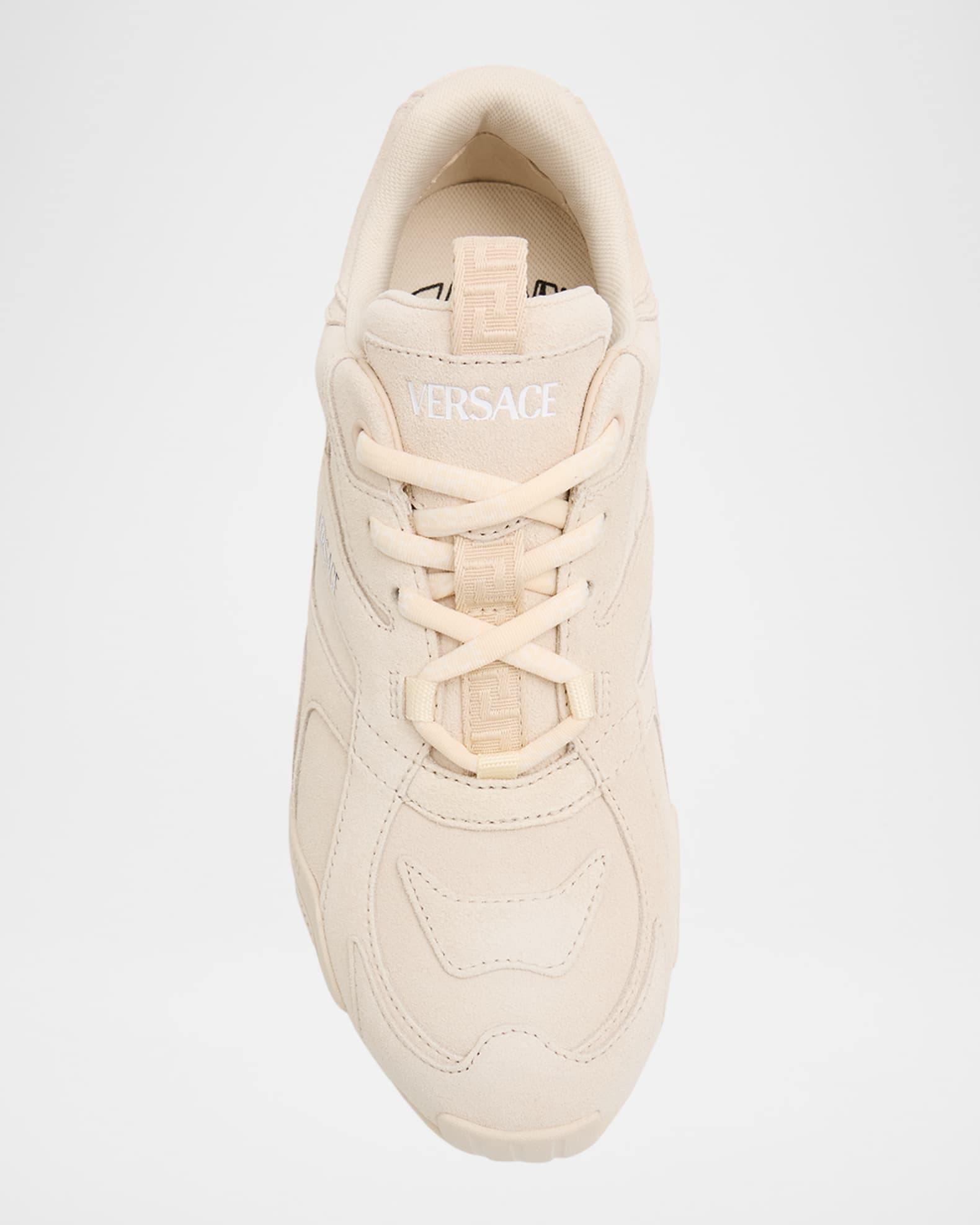 Versace Galaxia Suede Sneakers | Neiman Marcus