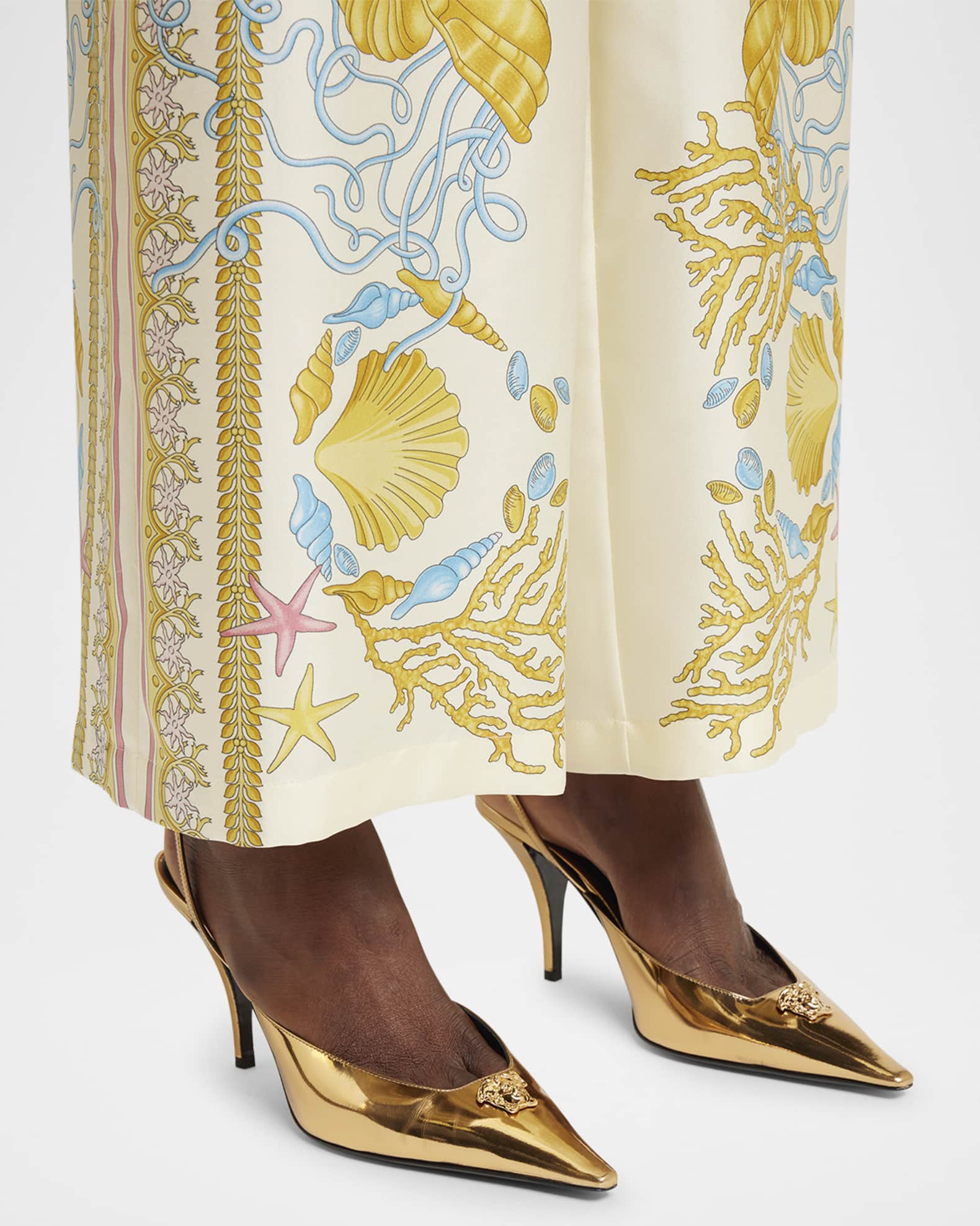 La Medusa Patent Leather Pumps 1