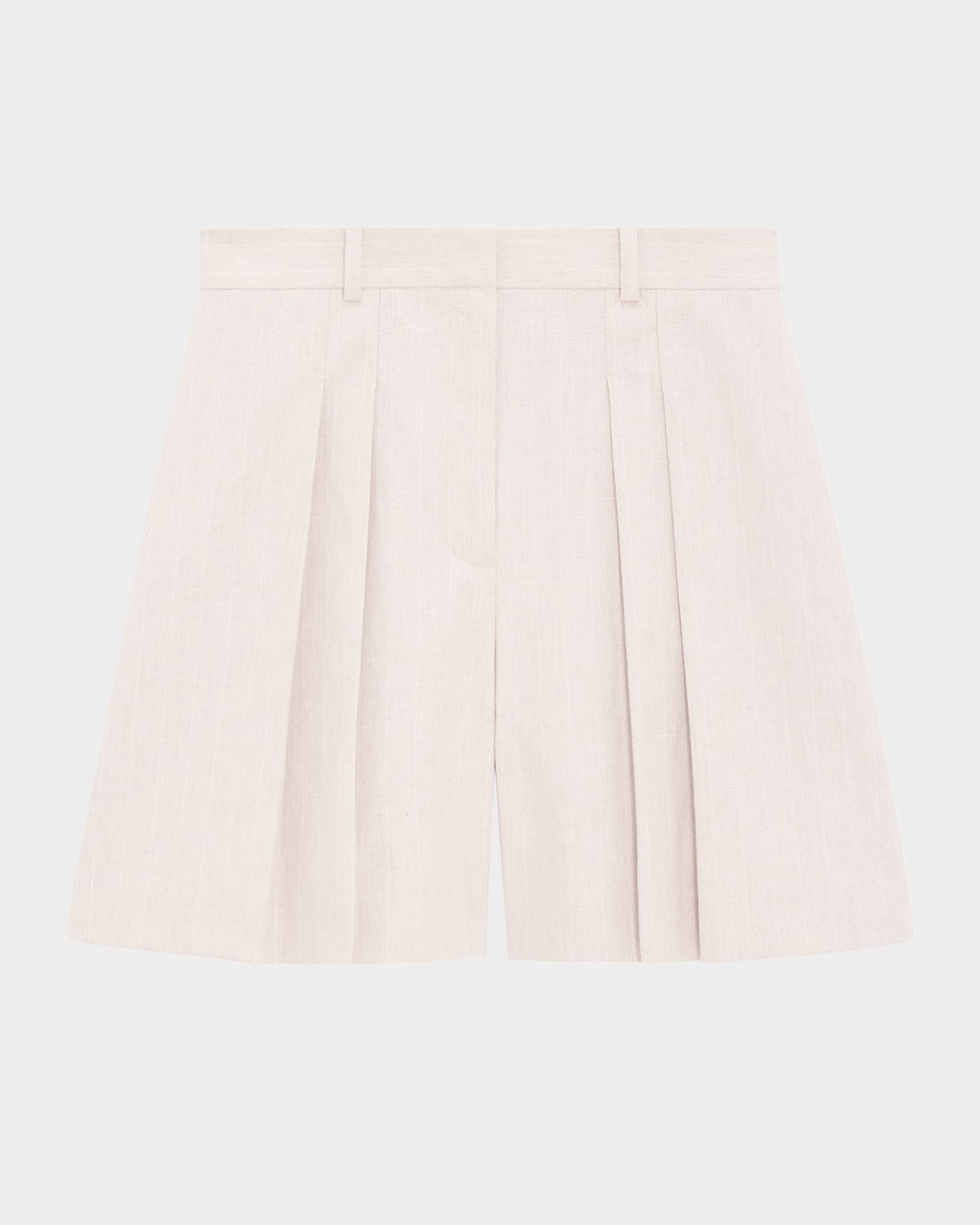 Pleated Shorts 0