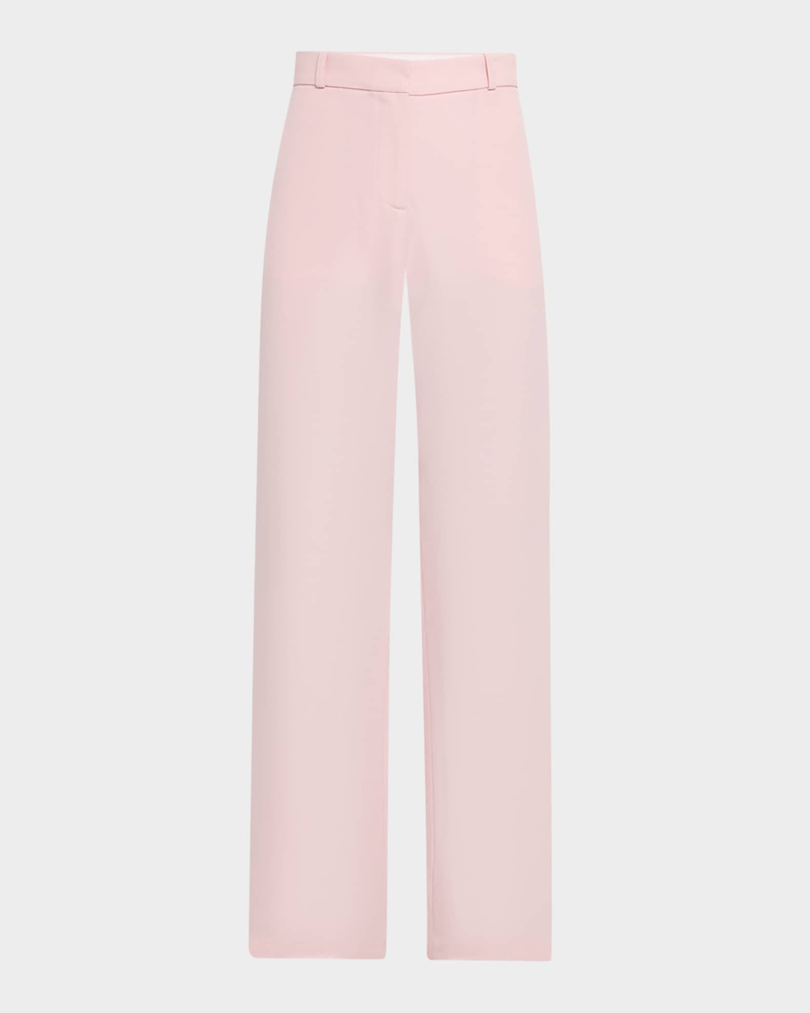 Loose Straight-Leg Tailored Trousers 0