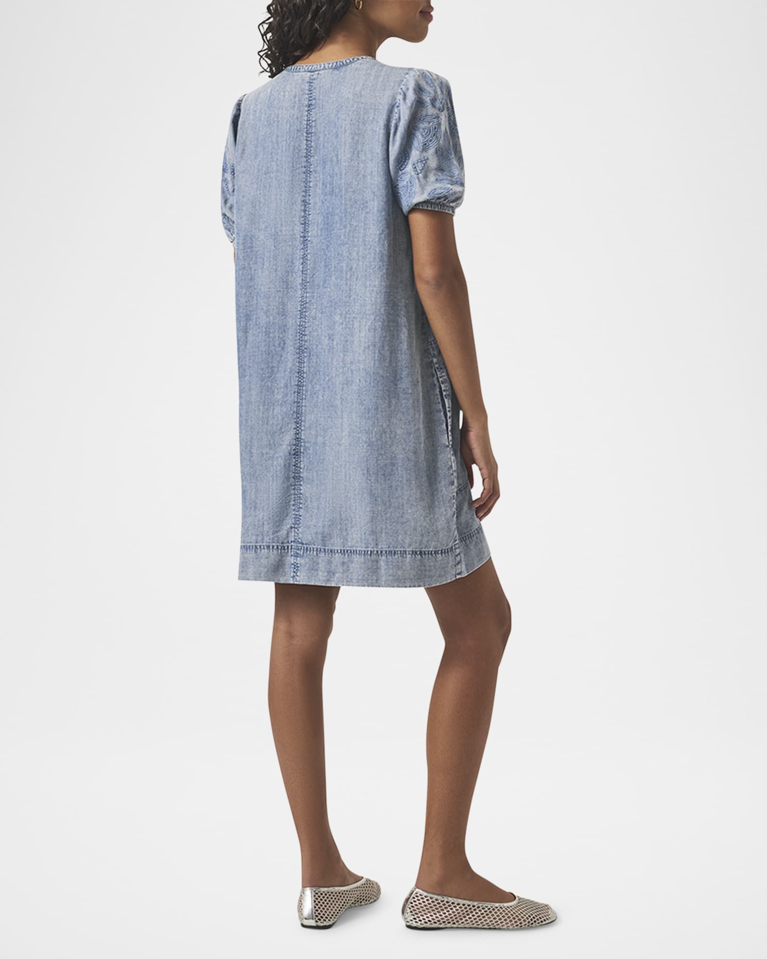 Cayden Indigo Mini Dress - Thumbnail 2