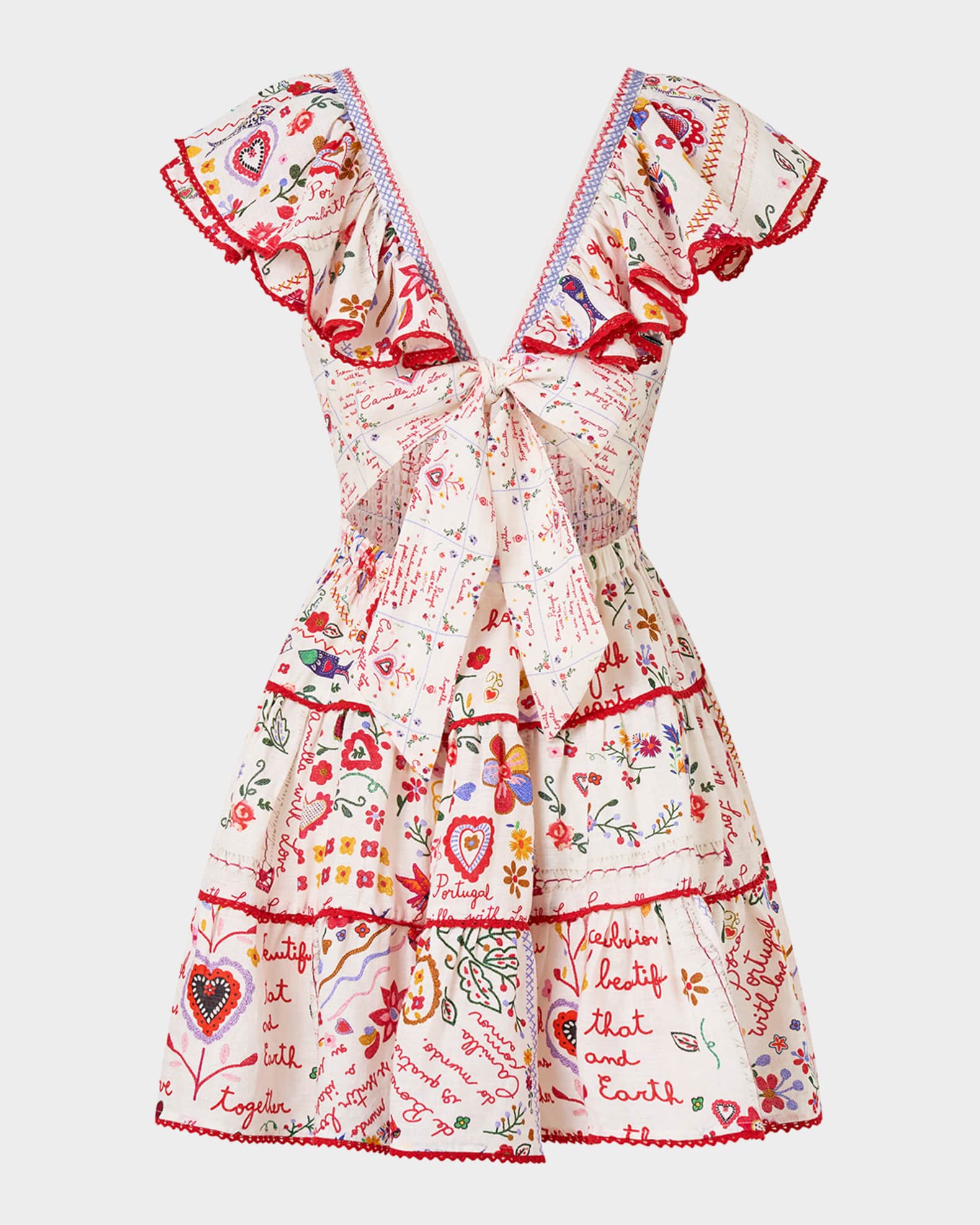 A Kitsch in Time Tiered Mini Dress 1