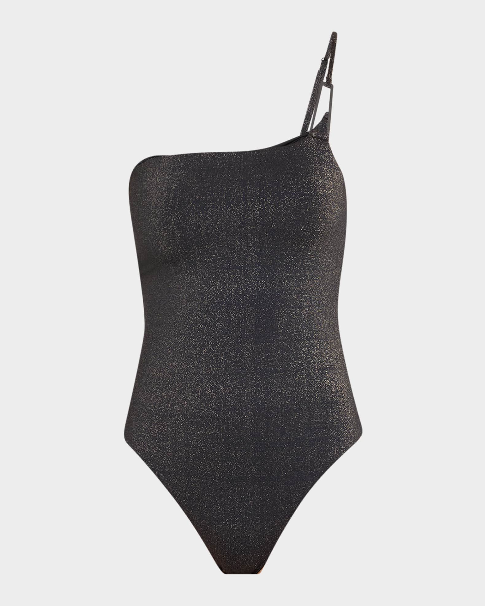Alaia Asymmetric One-Piece Swimsuit 0