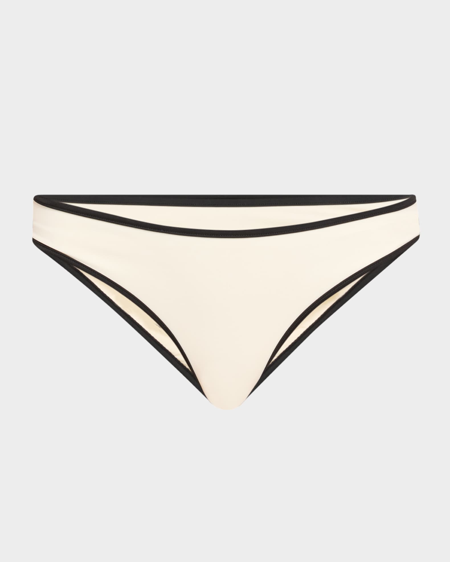 Milly Low-Rise Bikini Bottoms 0