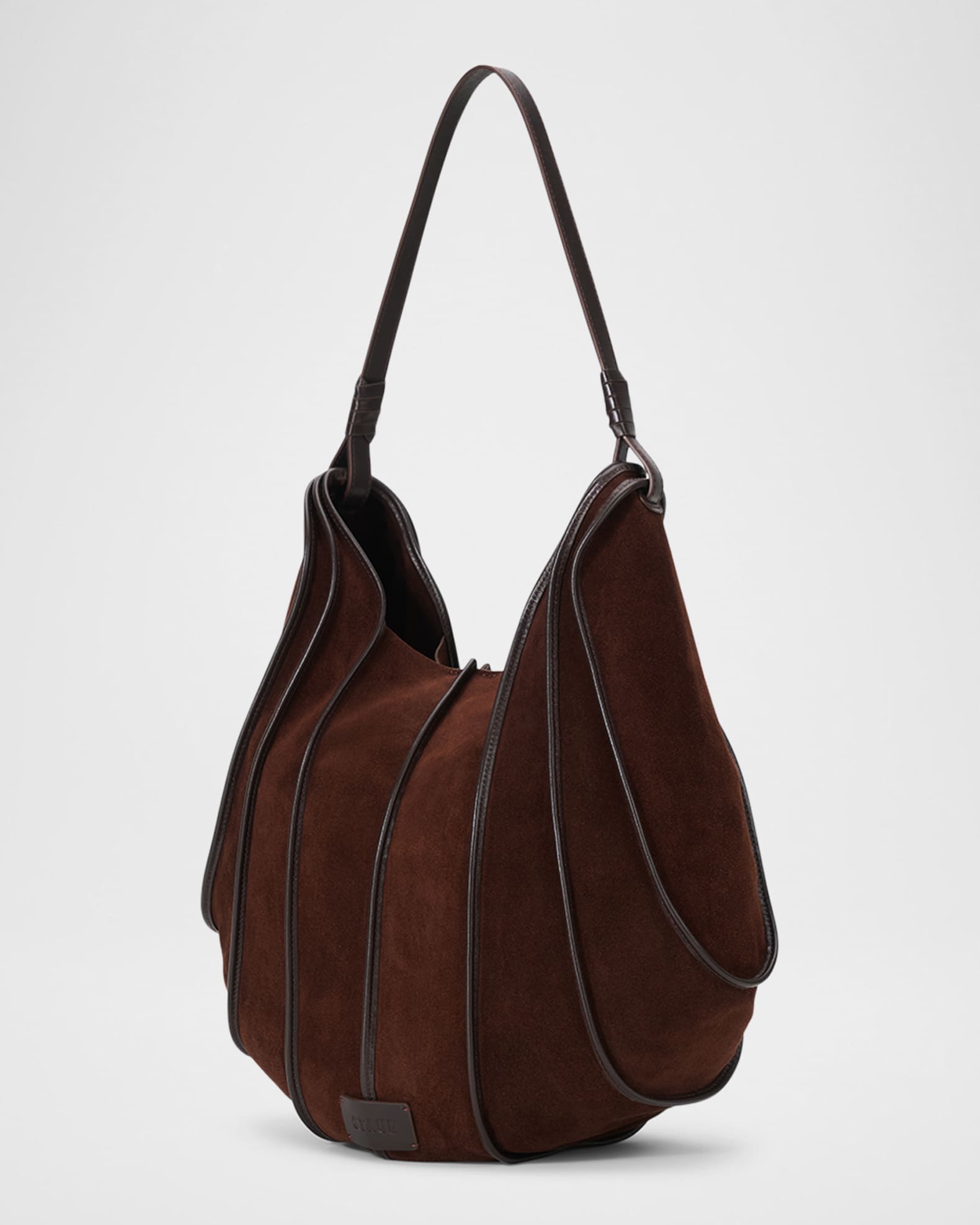 Wells Suede Hobo Bag 1