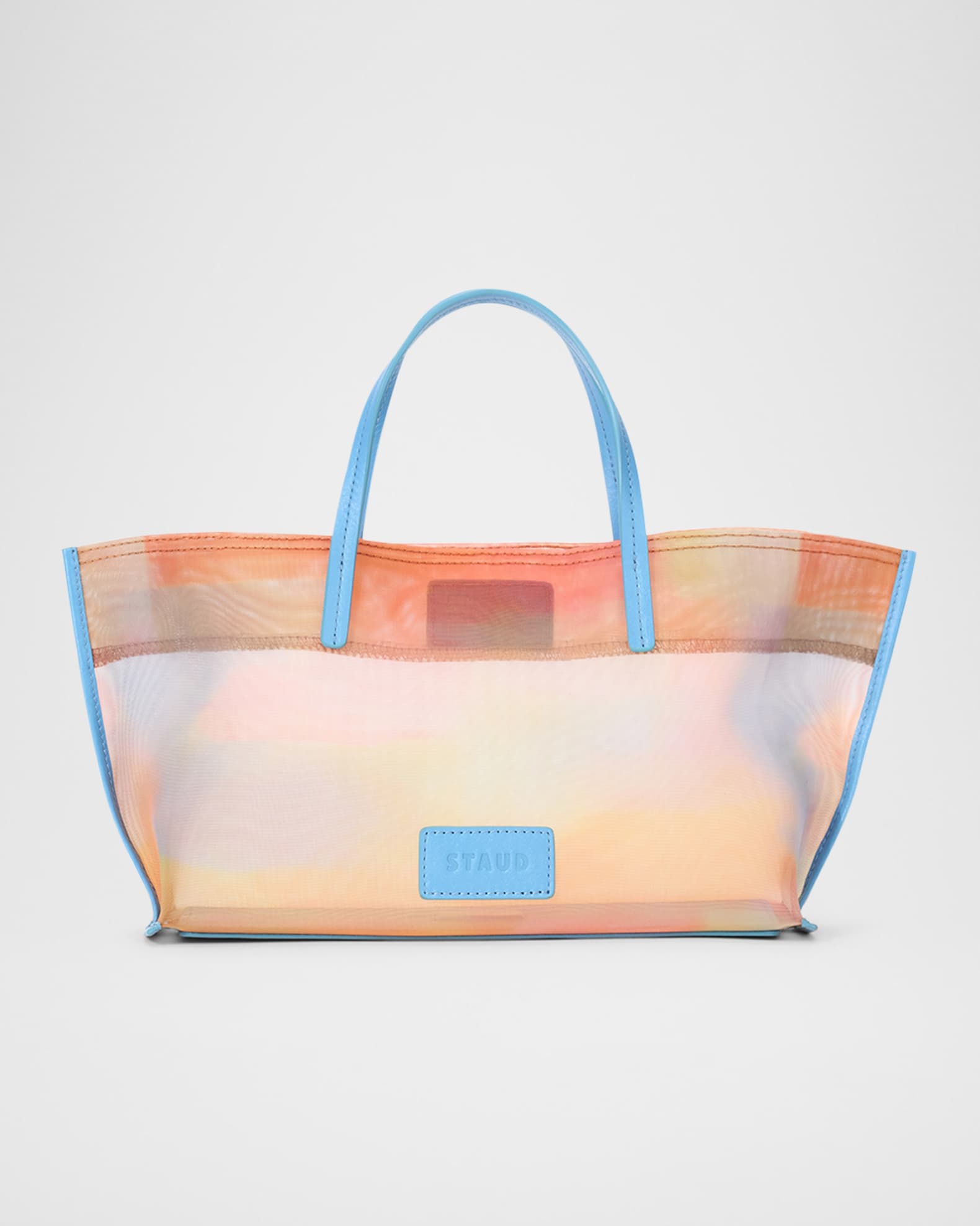 Staud Christos Large Mesh Tote in Espresso
