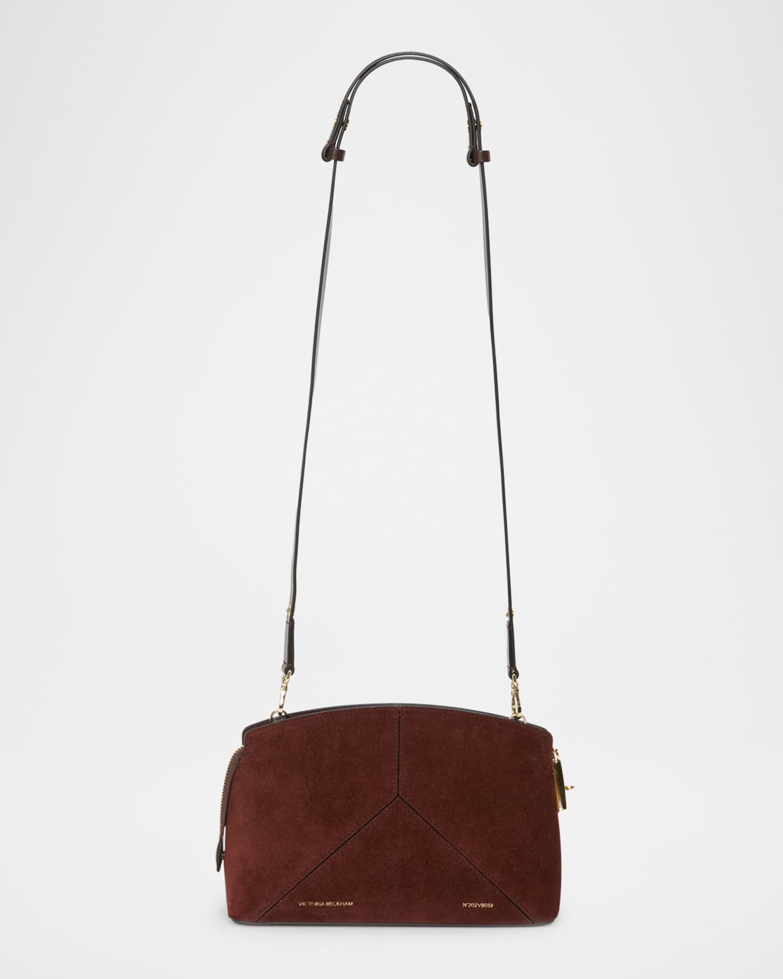 Victoria Suede Crossbody Bag 0