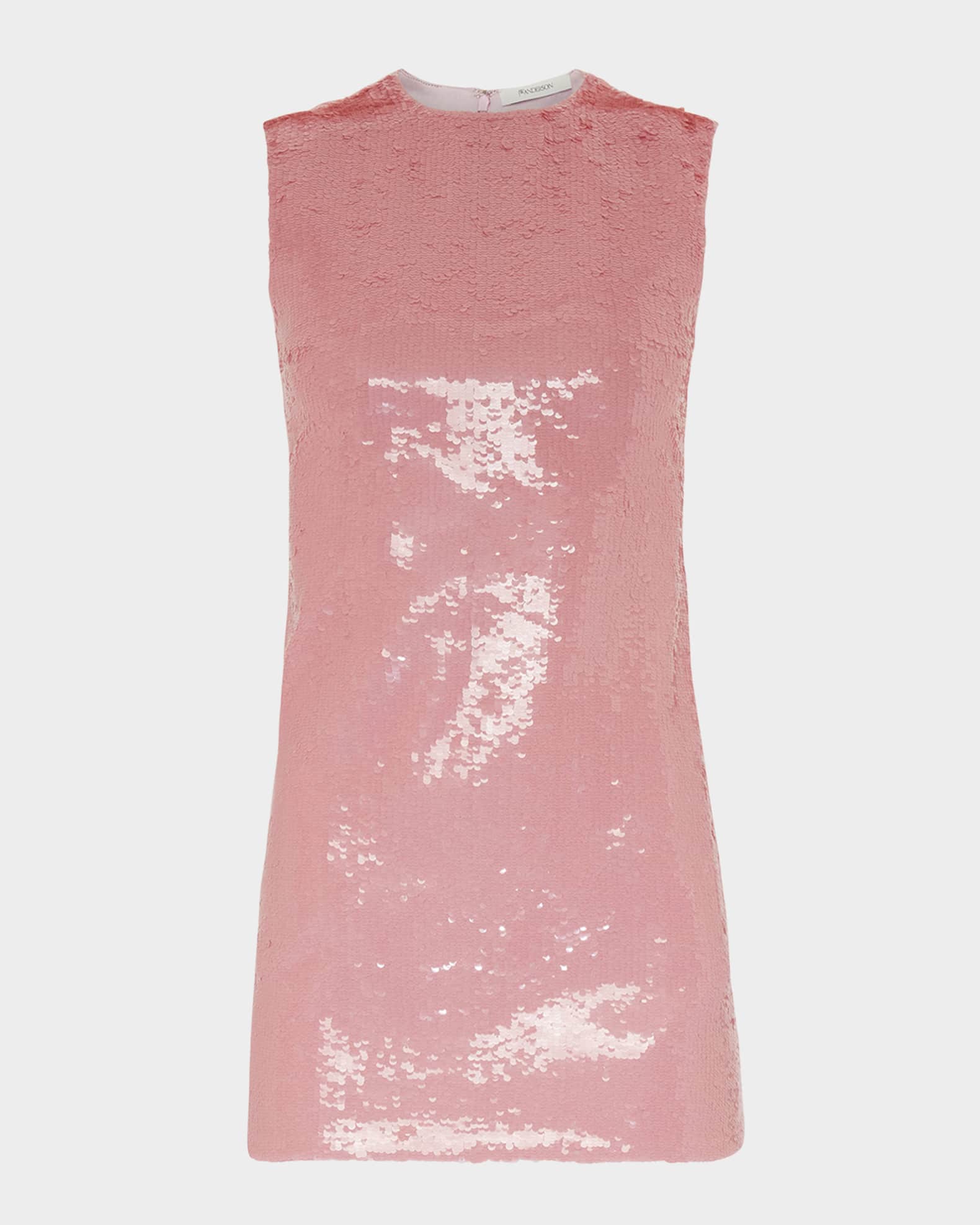 Sequined Mini Shift Dress 0