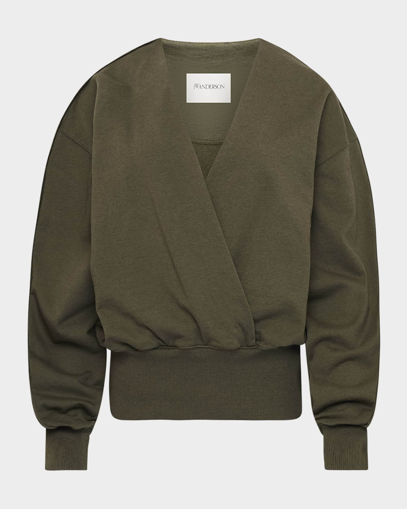 Rounded Wrap Sweatshirt 0