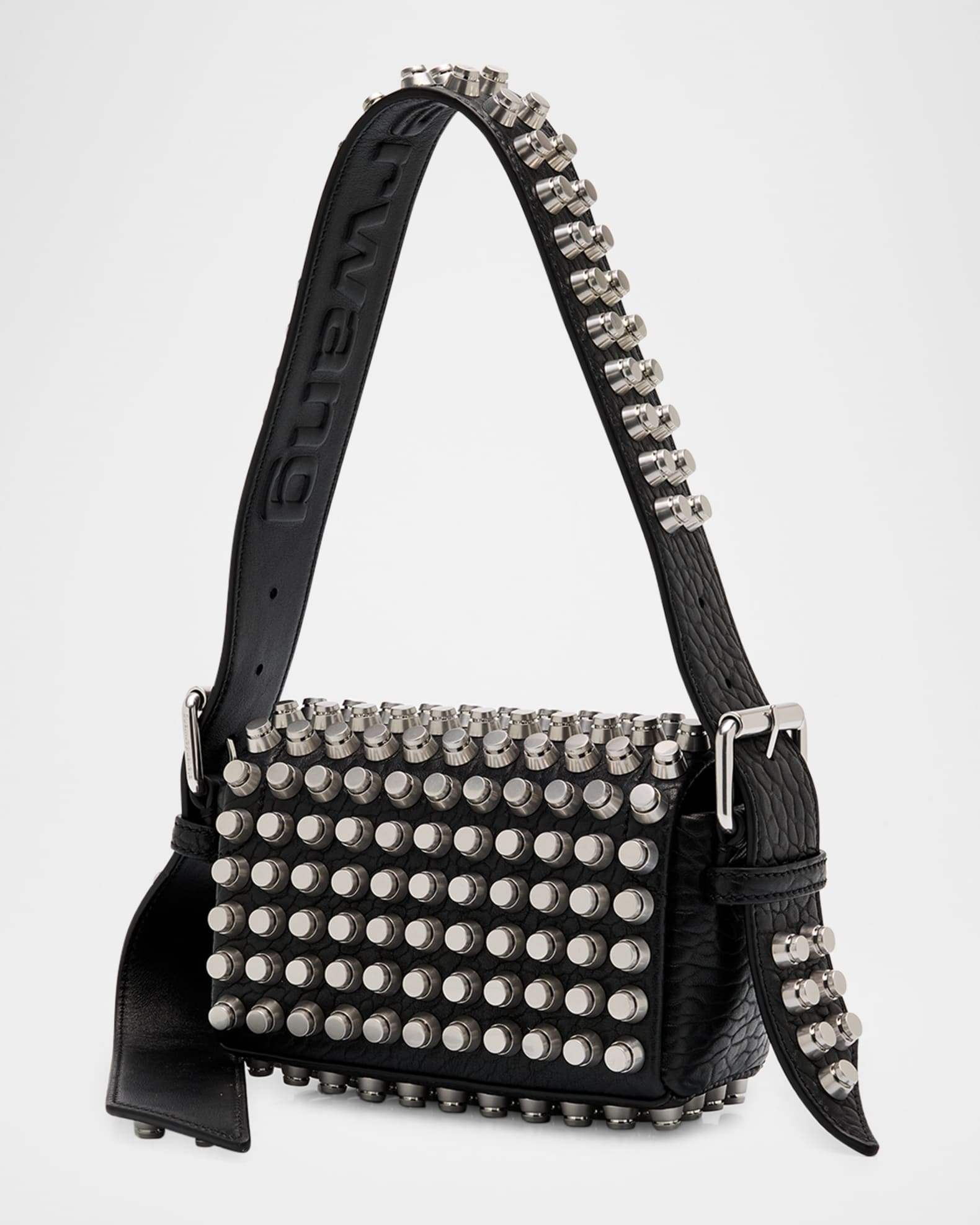 送料無料 店舗 Alexander Wang Bag Shoulder Leather Flap Small Ricco バッグ