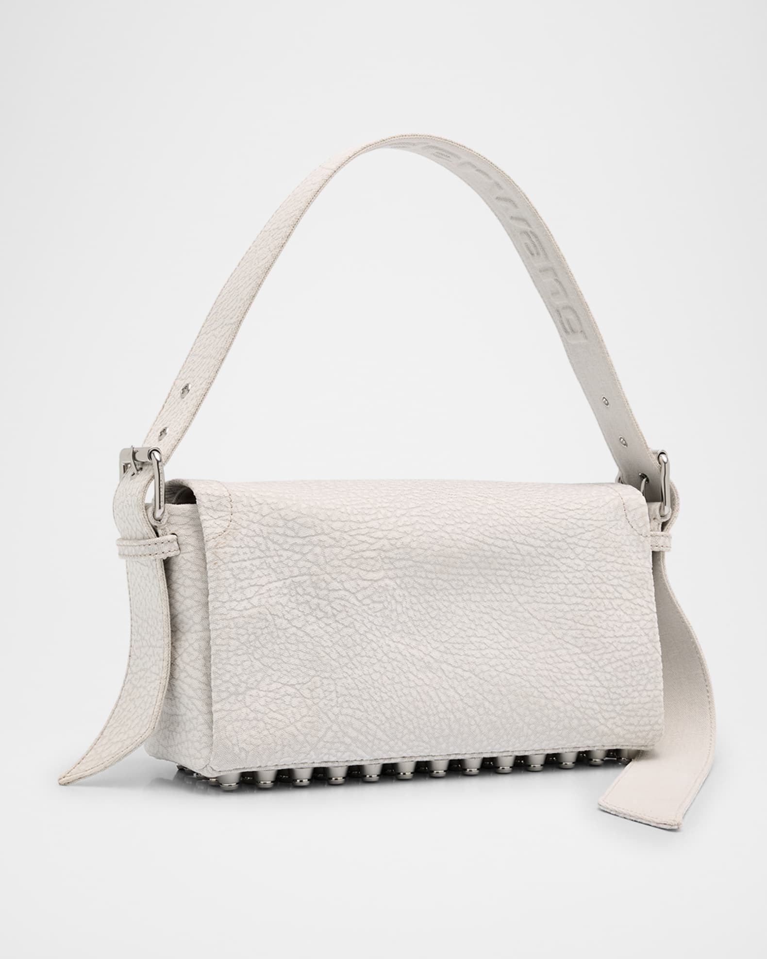 Alexander Wang Ricco Medium Studded Shoulder Bag | Neiman Marcus
