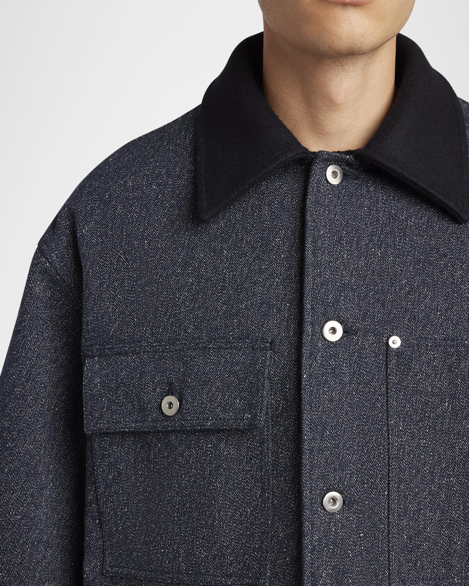 Jil Sander Men's Boxy-Fit Workwear Jacket | Neiman Marcus