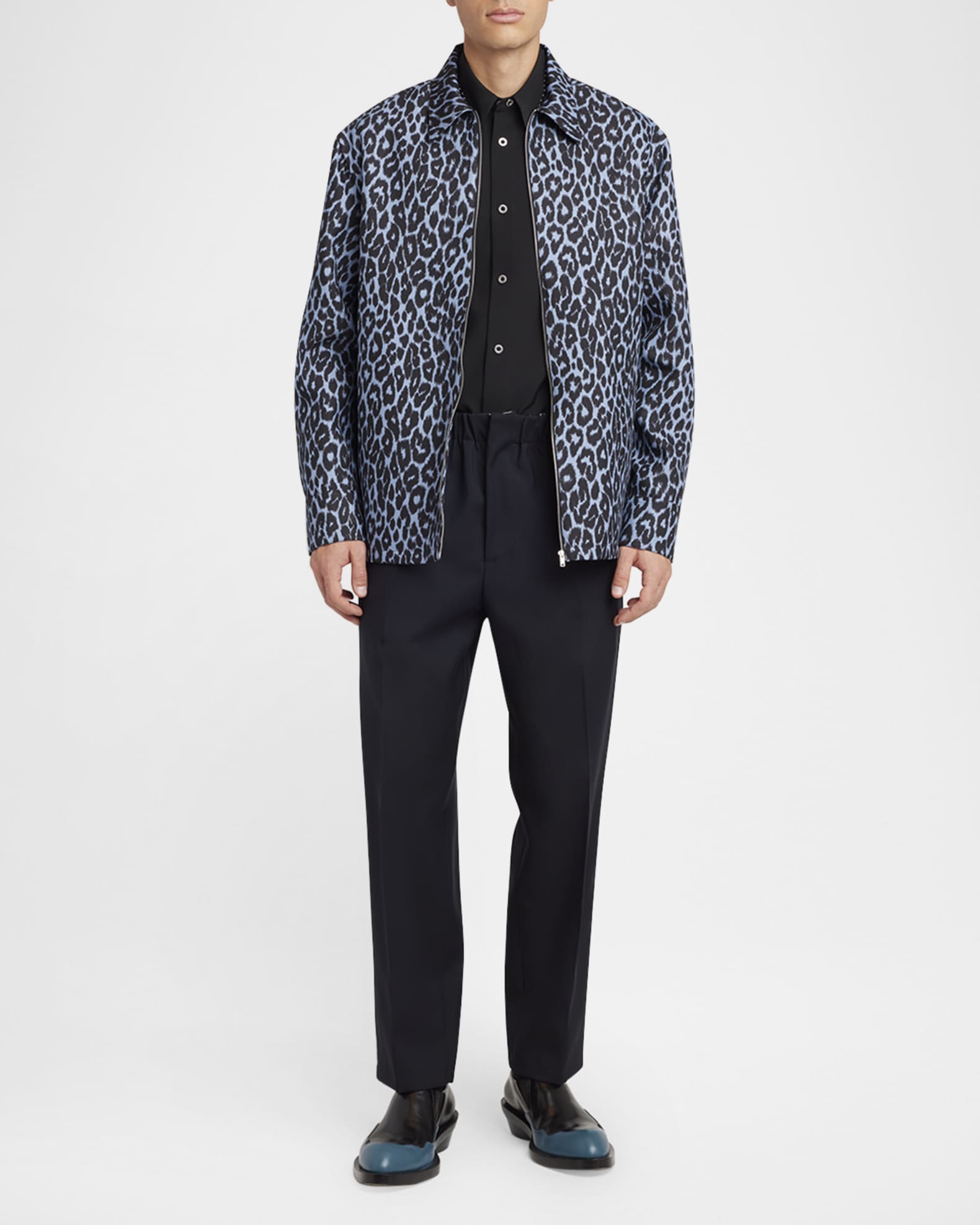 Men's Tapered Stretch Trousers 1