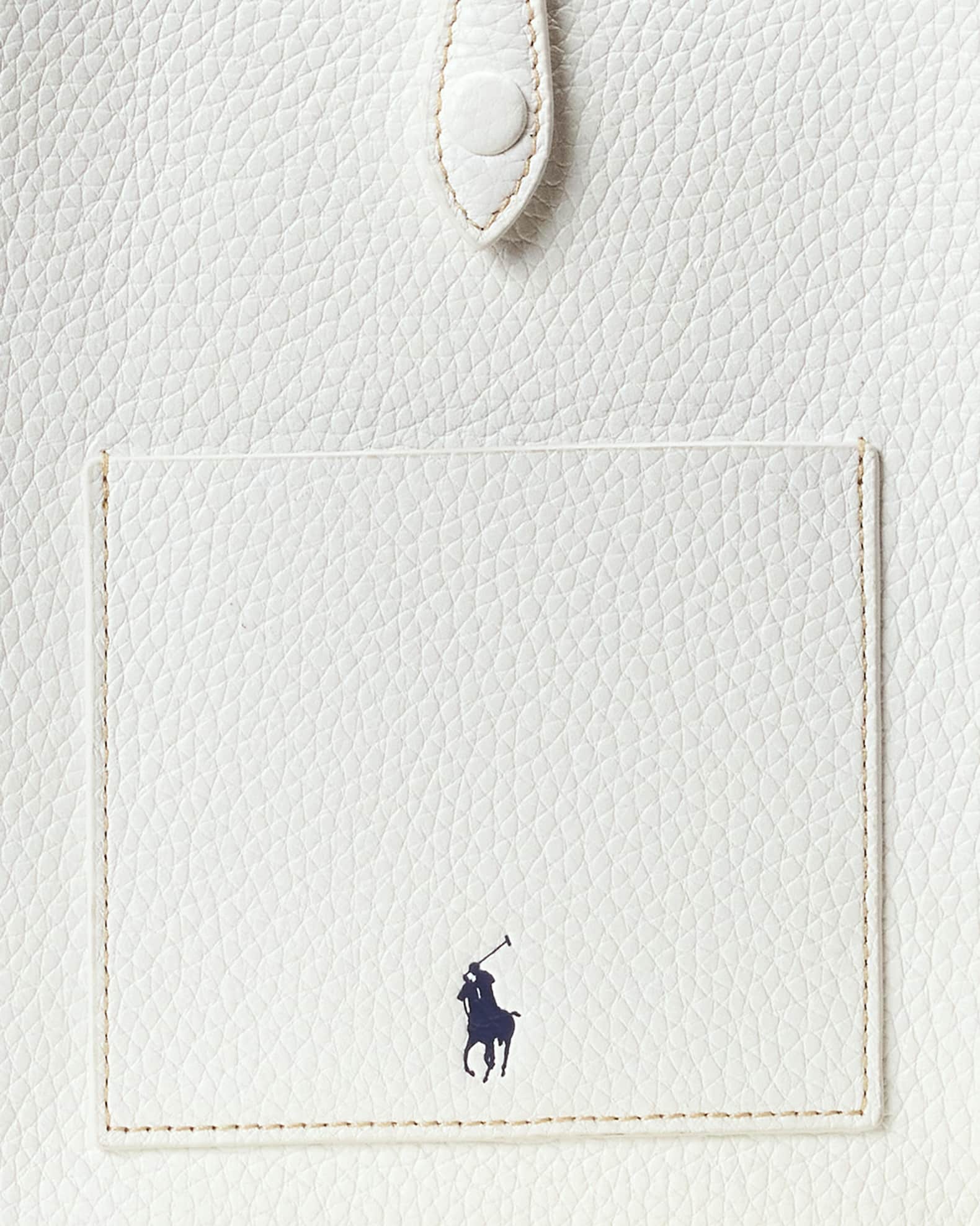 Polo Ralph Lauren Polo Play Pebbled Leather Crossbody Bag