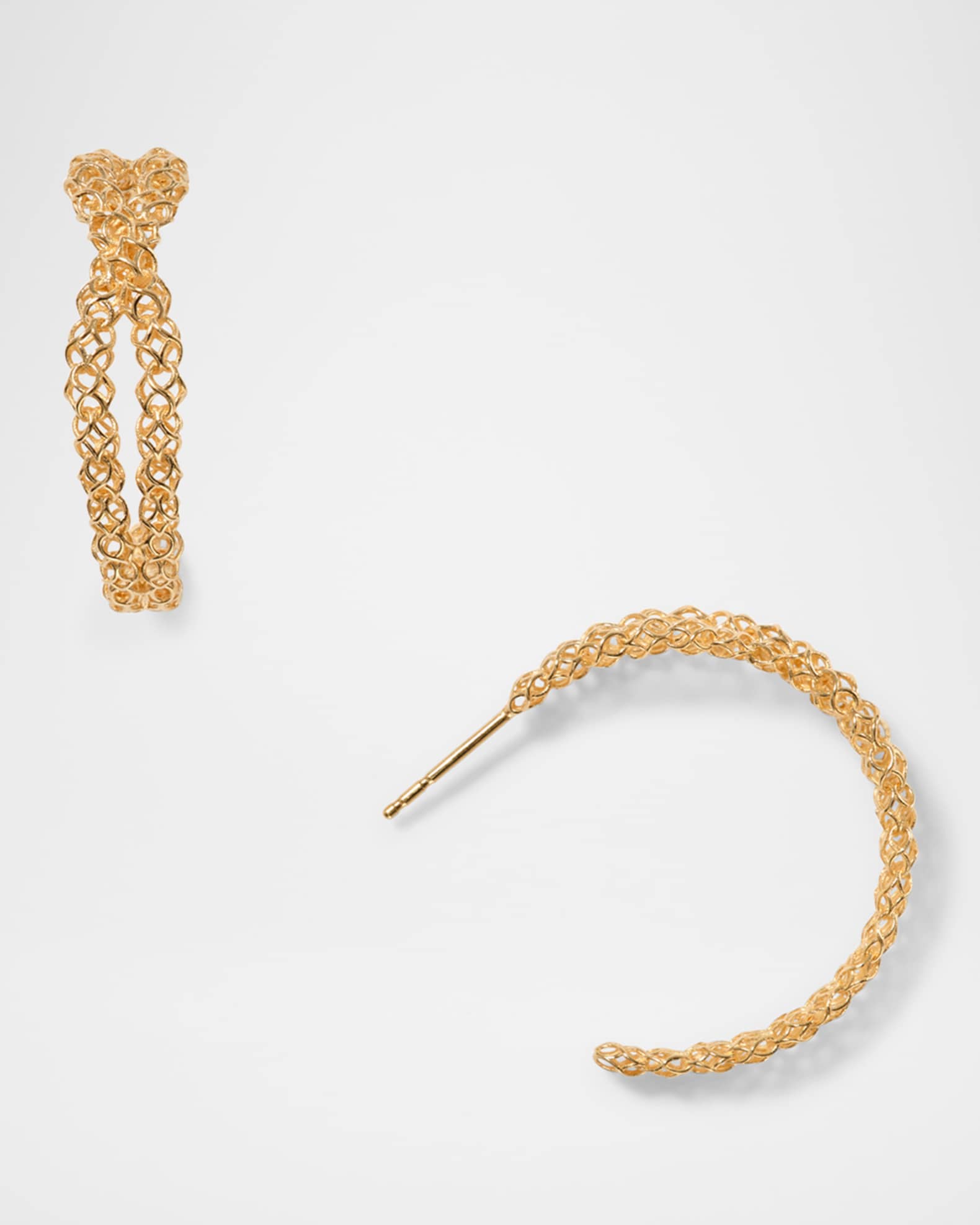 Cabo Chain Hoop Earrings 0