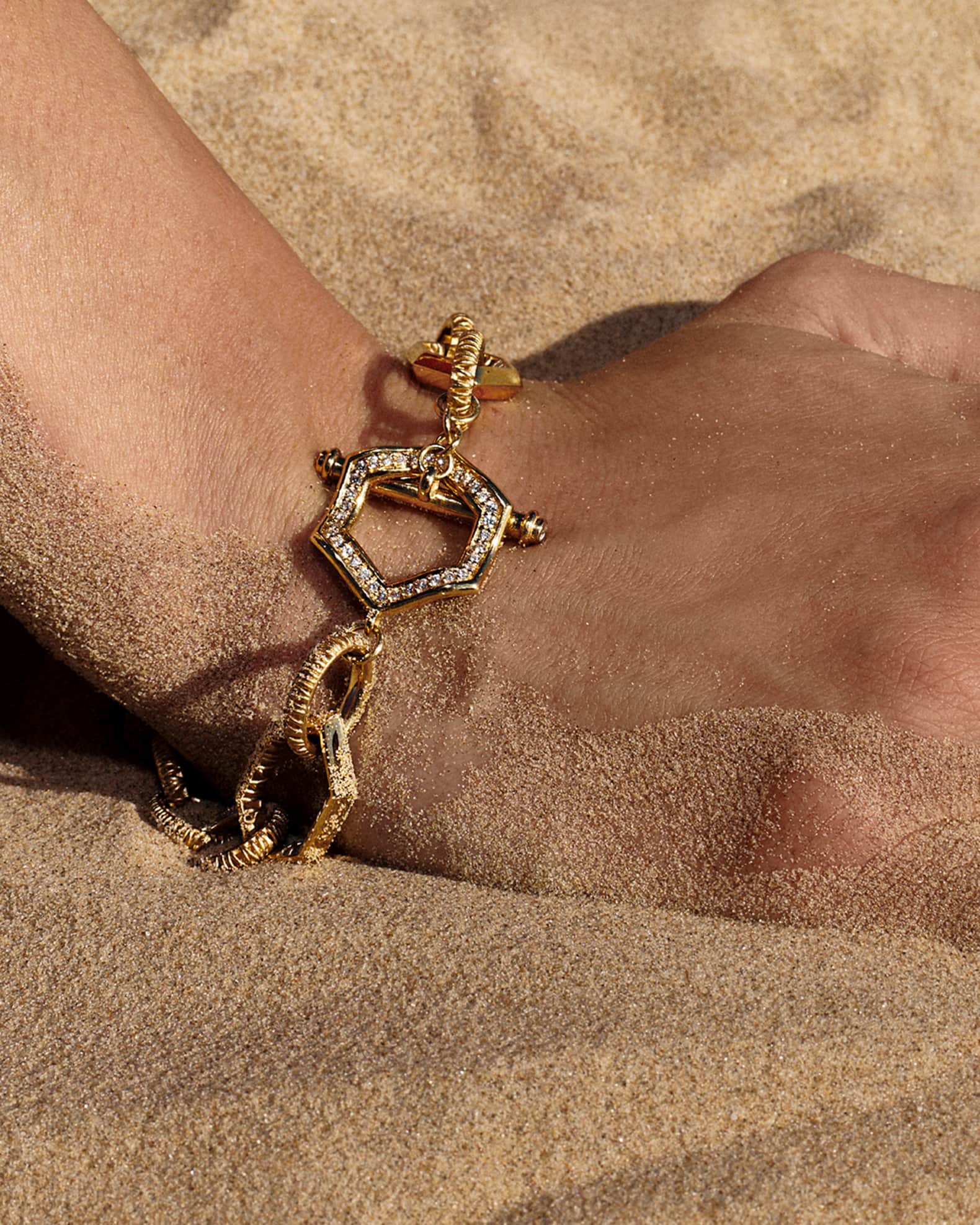 Isabel Chain Toggle Bracelet 1