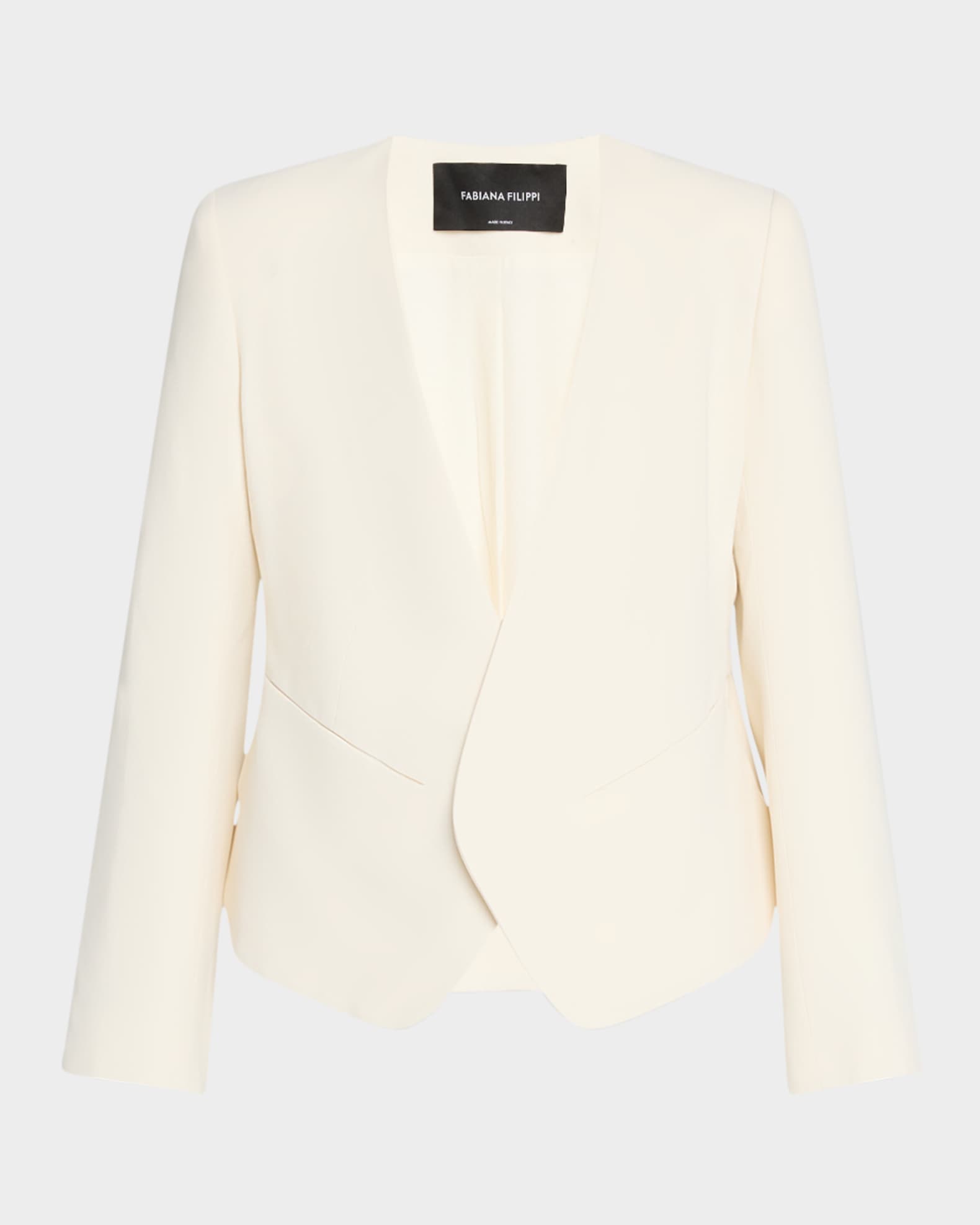 Embellished Open-Front Cady Jacket 0