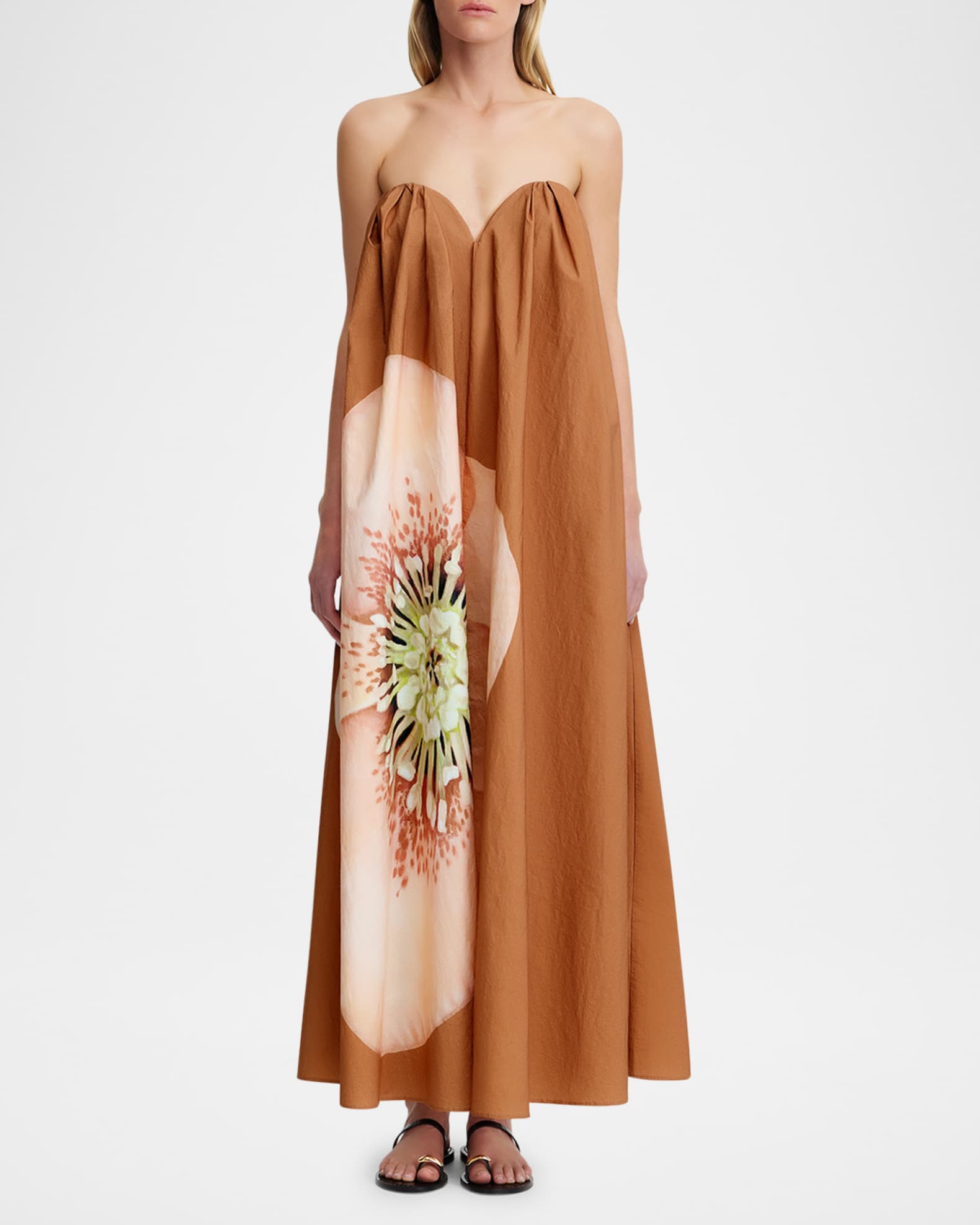 Shiloh Strapless Floral Maxi Dress 1