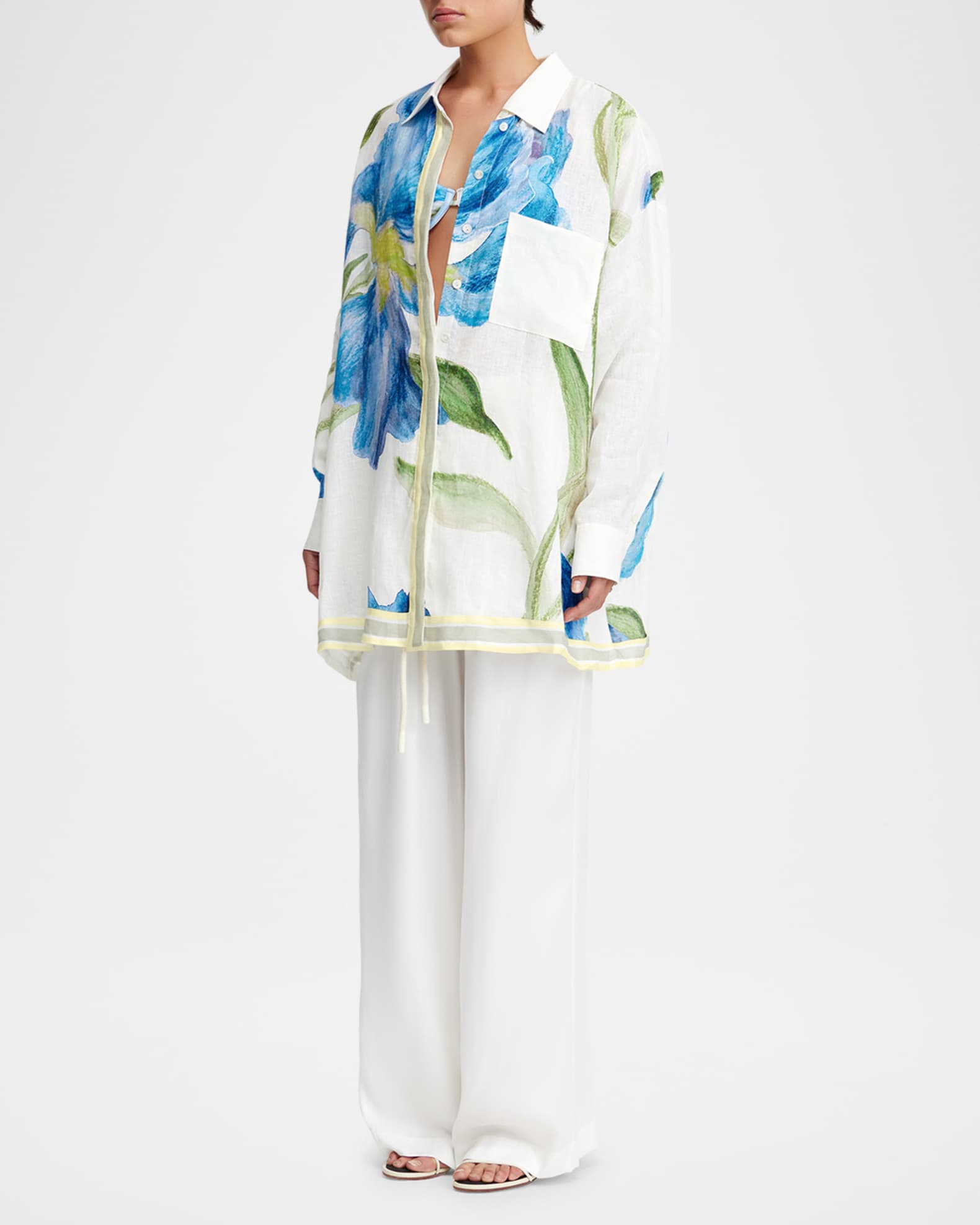 Tess Long-Sleeve Floral Shirt 1