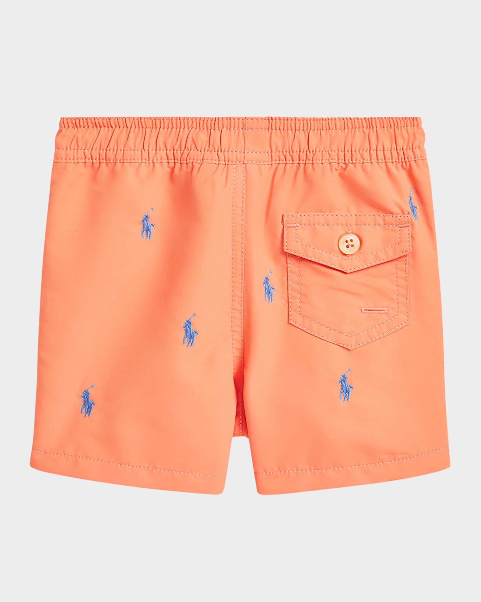 Boy's Pony Embroidered Swim Shorts 1