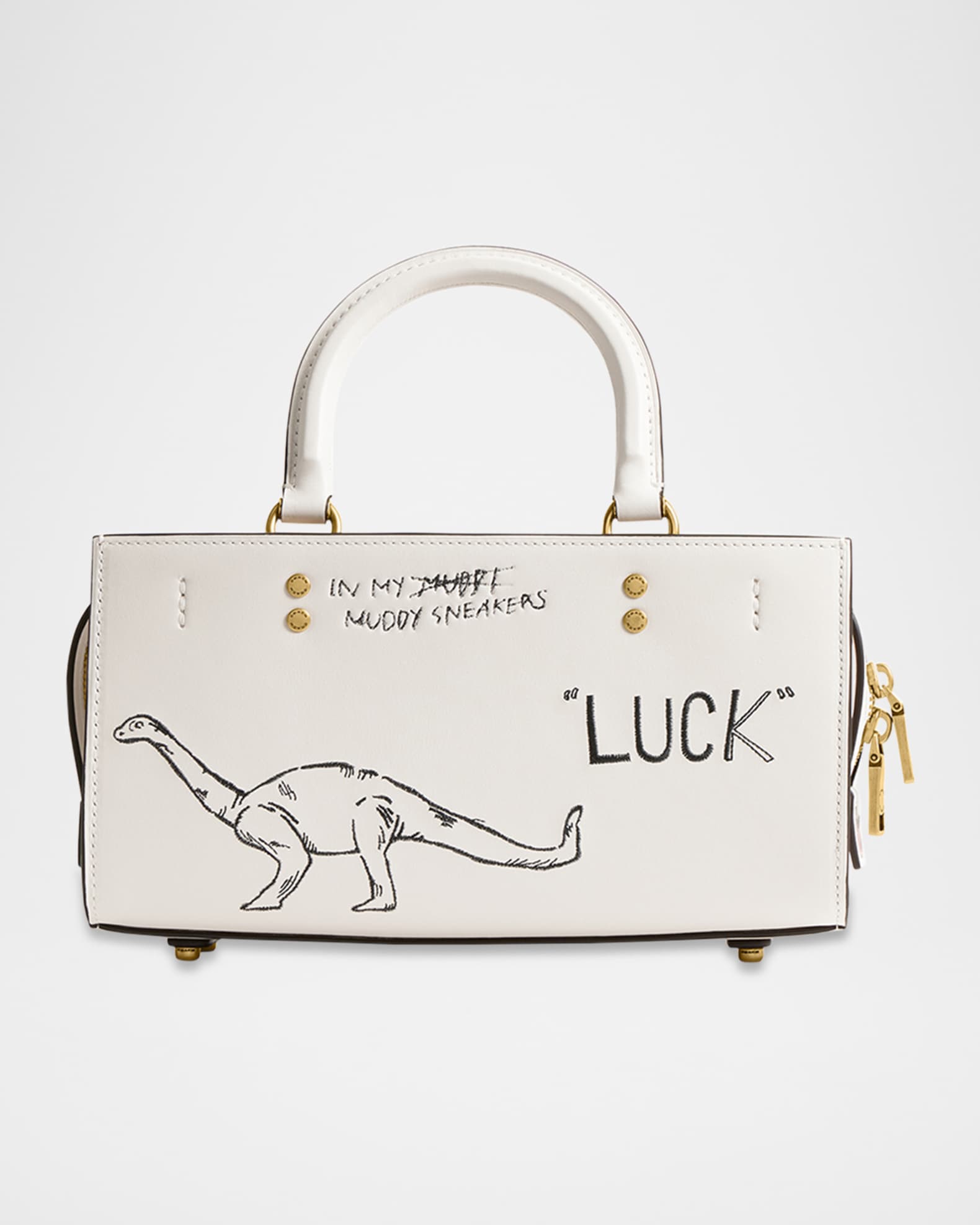 Coach Rogue 26 Sketch-Print Leather Top-Handle Bag | Neiman