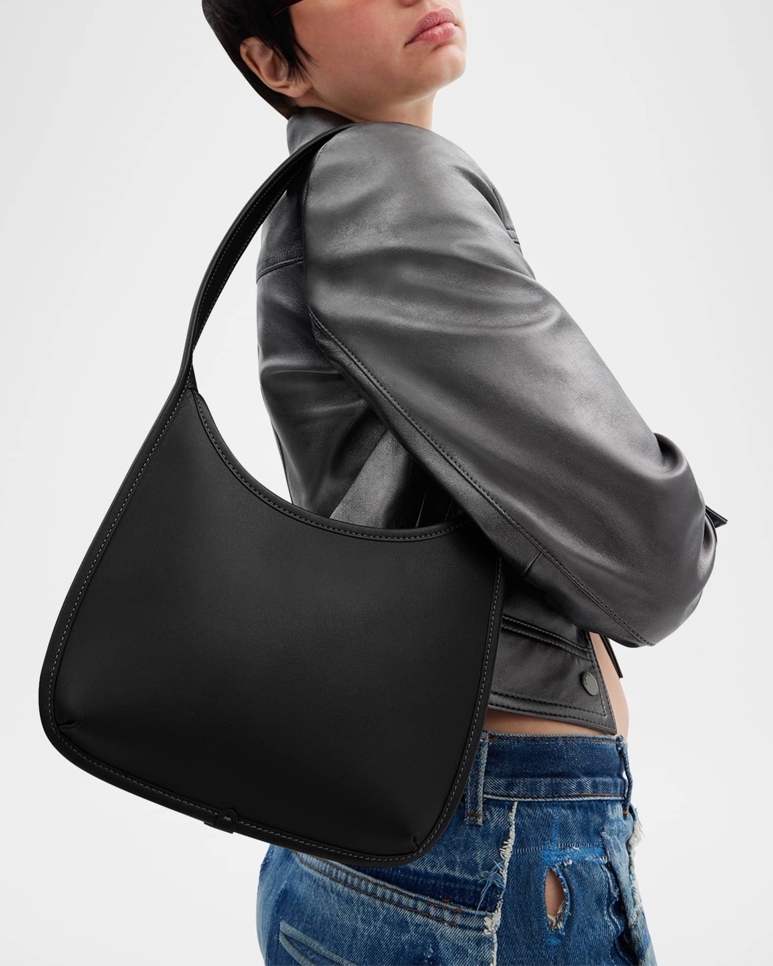 高質で安価 Coach Marcus Neiman | Bag Shoulder Leather Curve バッグ
