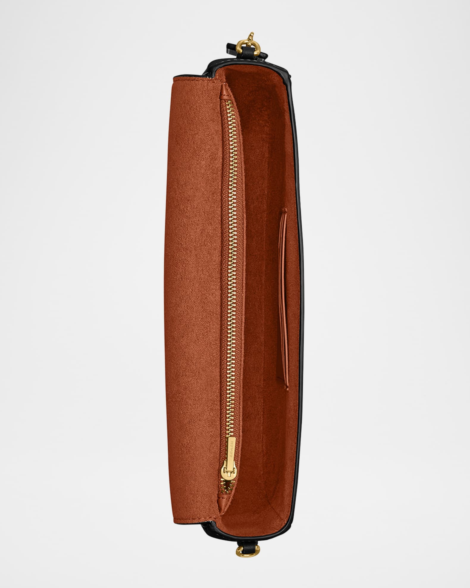 Coach Brook Flap Leather Chain Shoulder Bag | Neiman Marcus