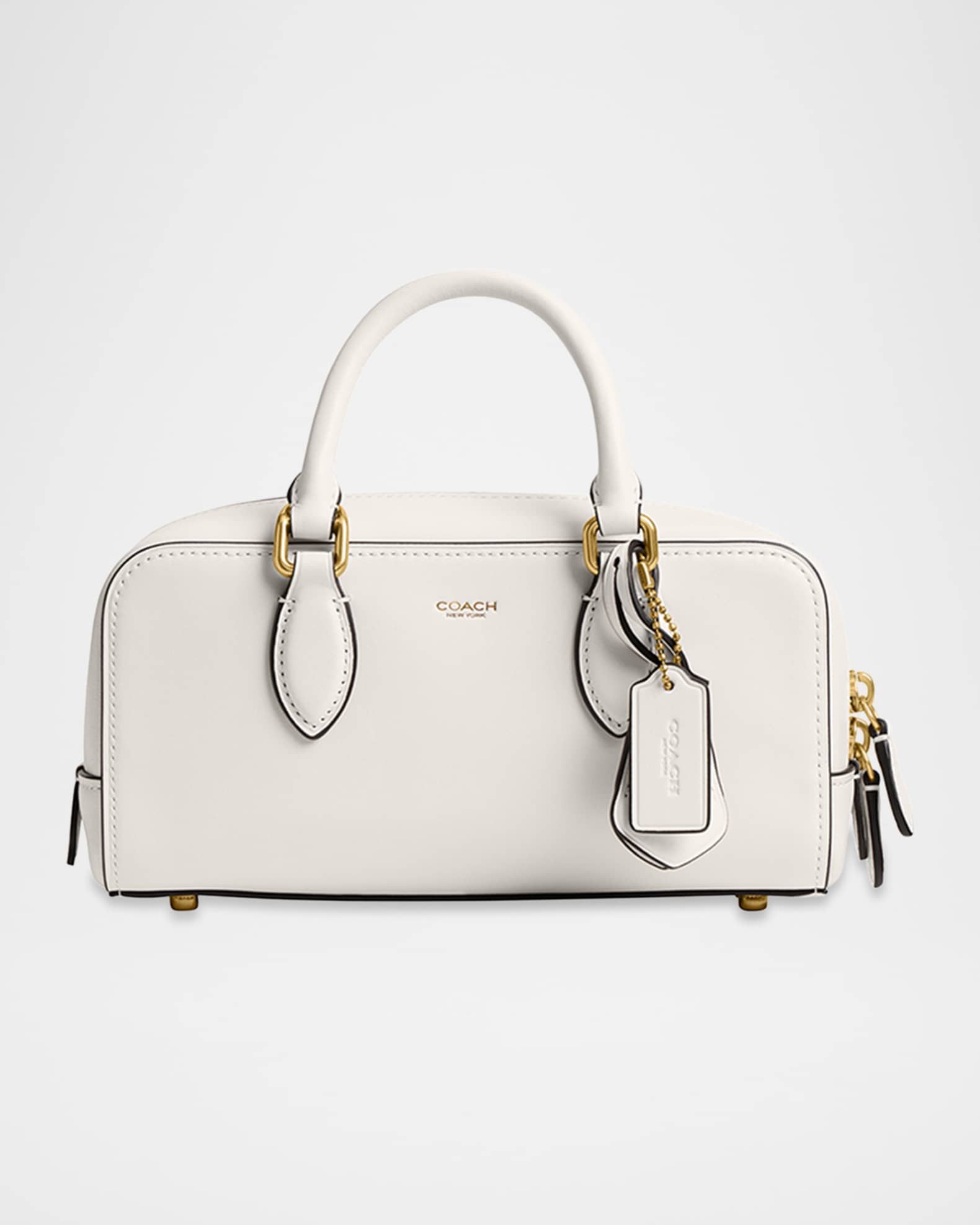 Bowery 22 Glovetanned Leather Top-Handle Bag 0