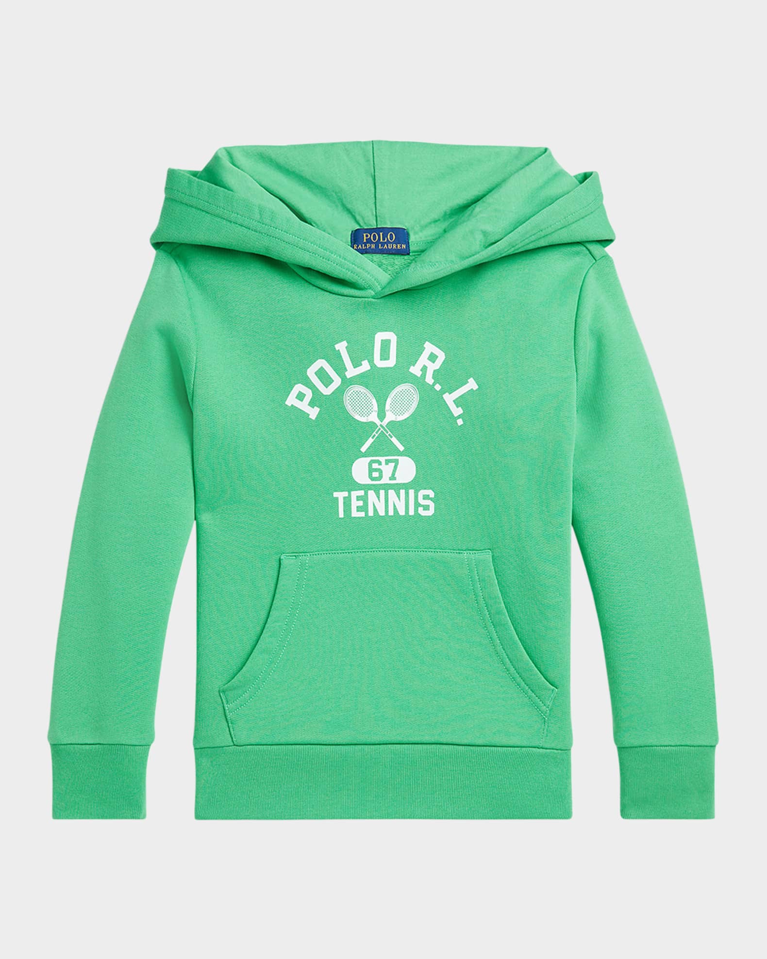 Boy's Tennis-Inspired Graphic Hoodie 0