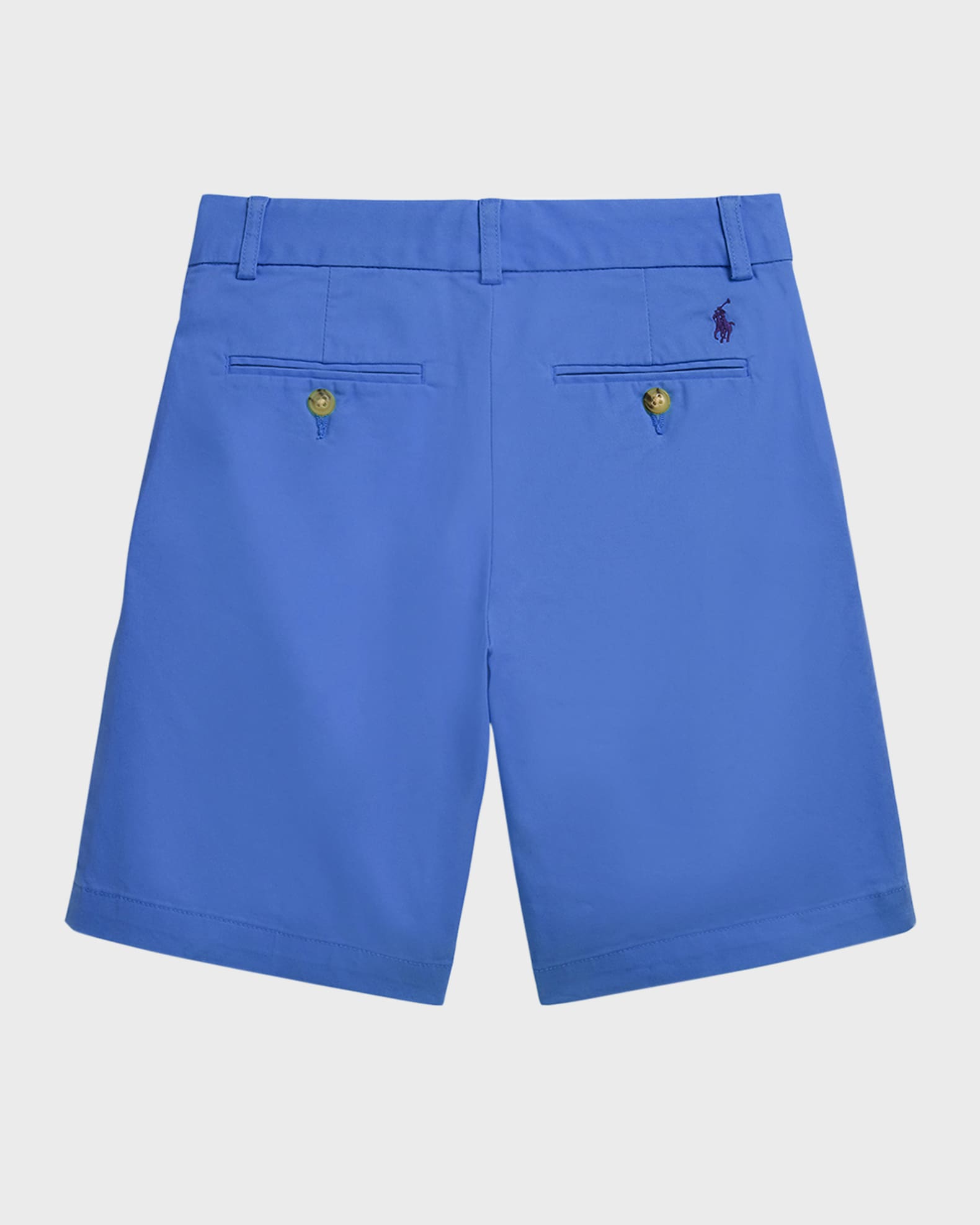 Boy's Twill Preppy Shorts, Size 8-20 1