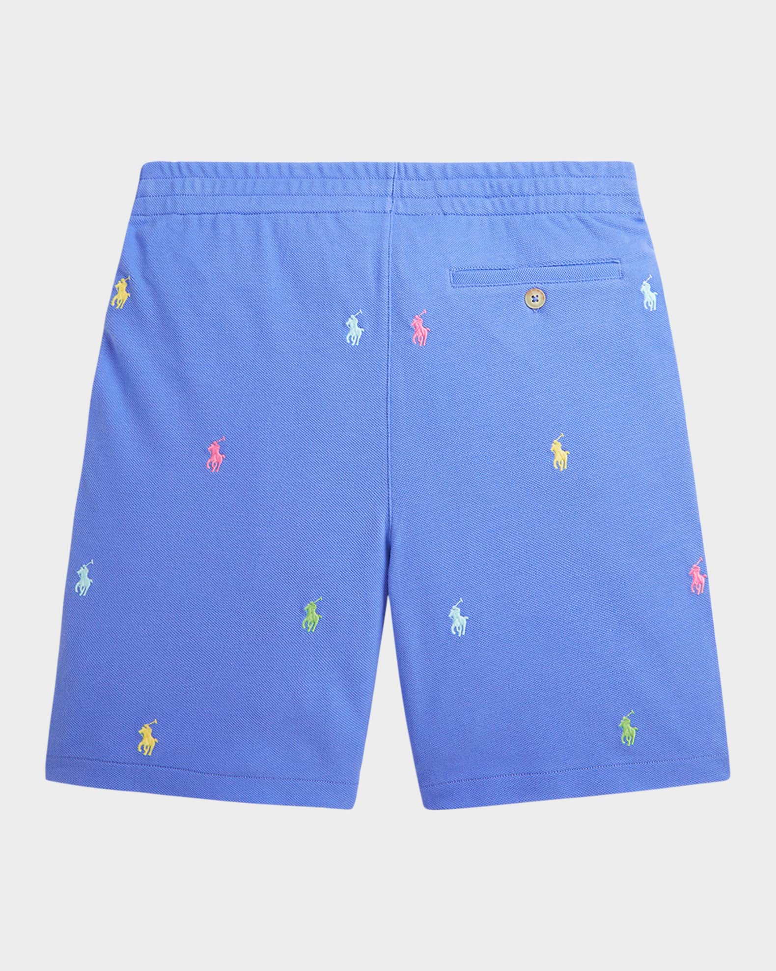 Boy's Shorts W/ Embroidered Ponies 1