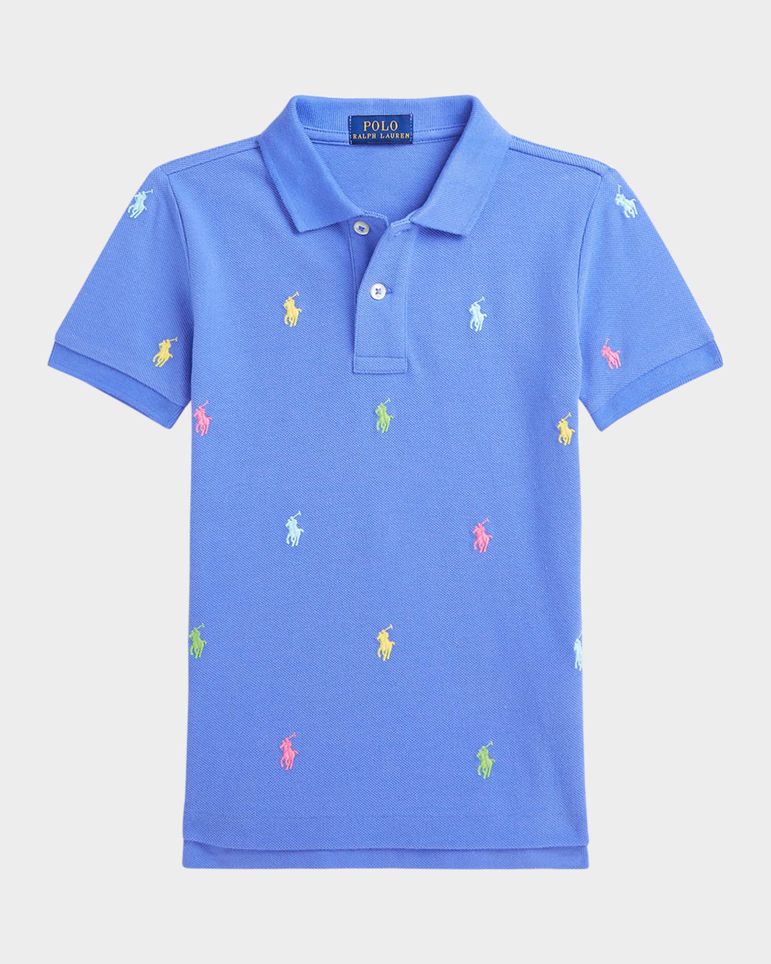 【SALE／60%OFF】 Embroidered Multicolor Boy's Lauren Ralph Pony Shirt Polo トップス