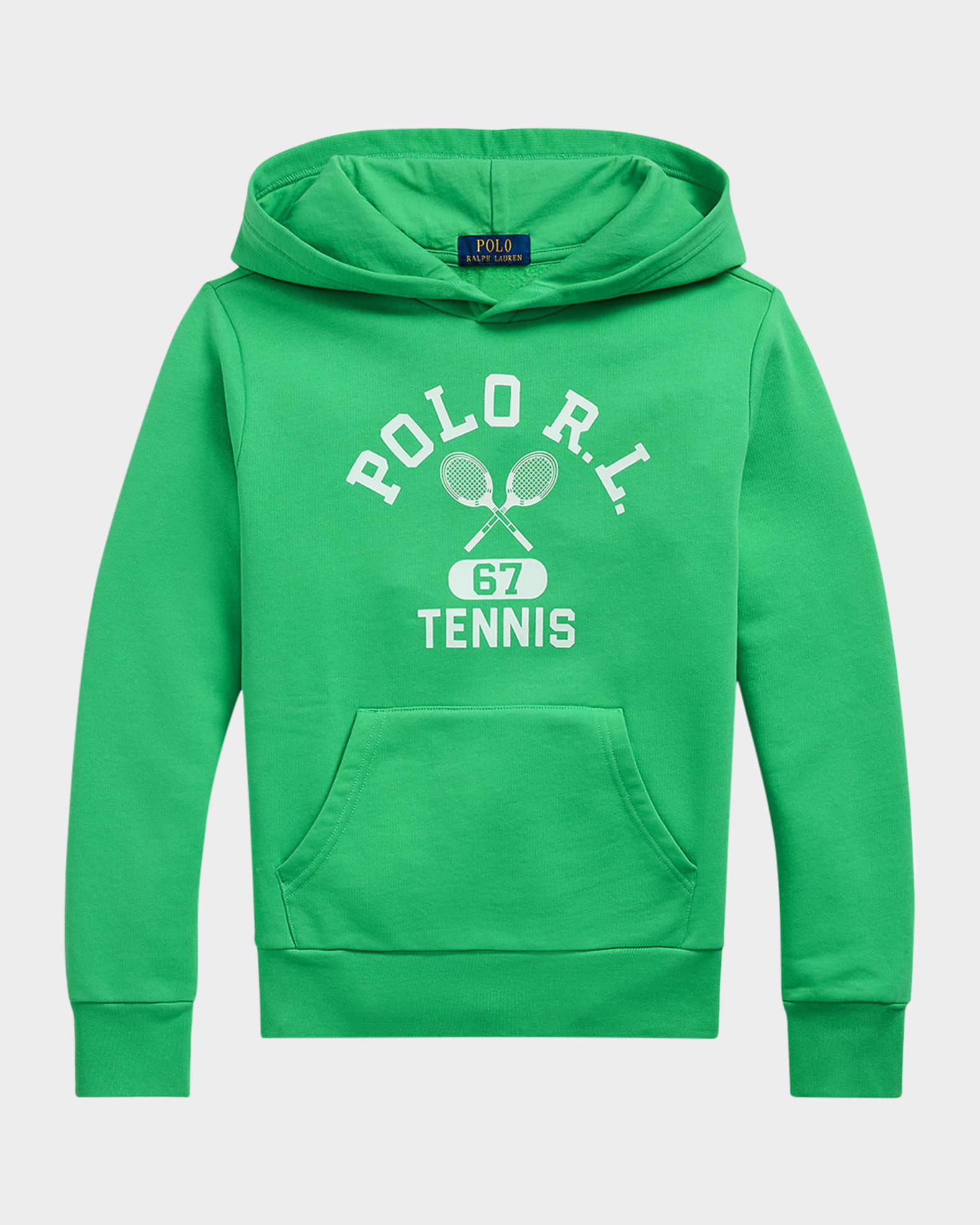 Boy's Tennis-Inspired Graphic Hoodie 0
