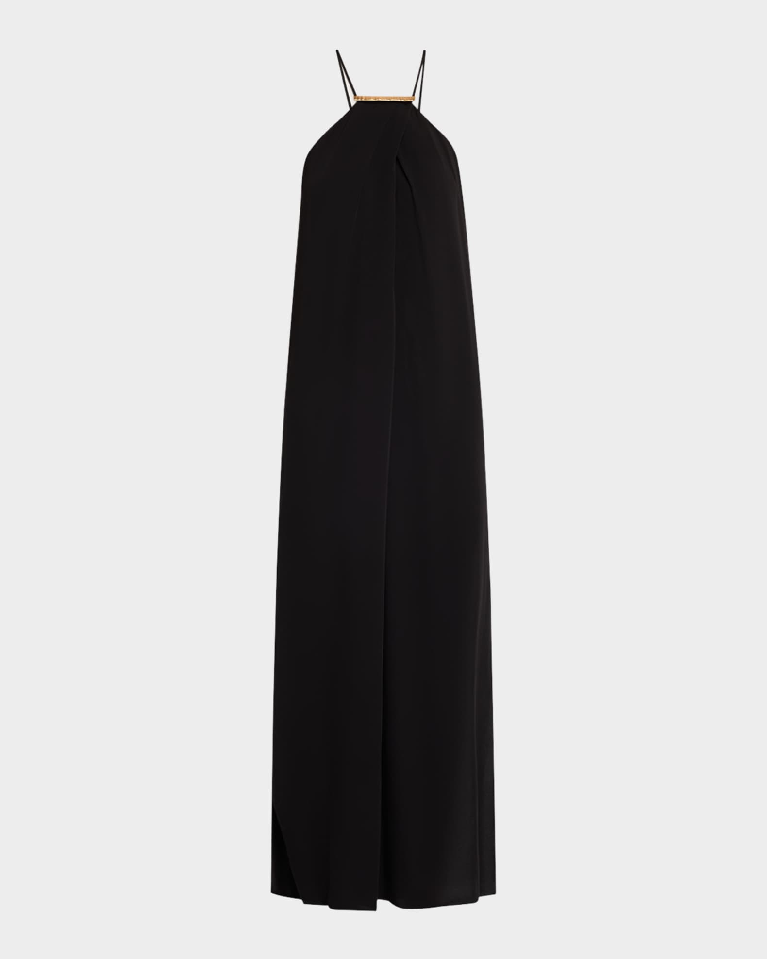 Halter Detailed Maxi Dress 0