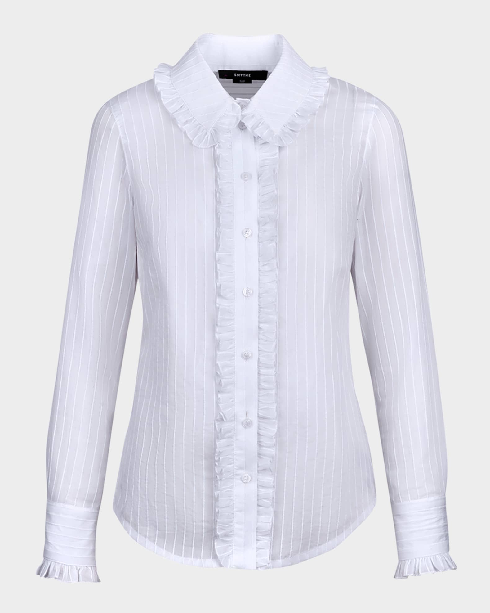 Ruffle-Trim Shirt