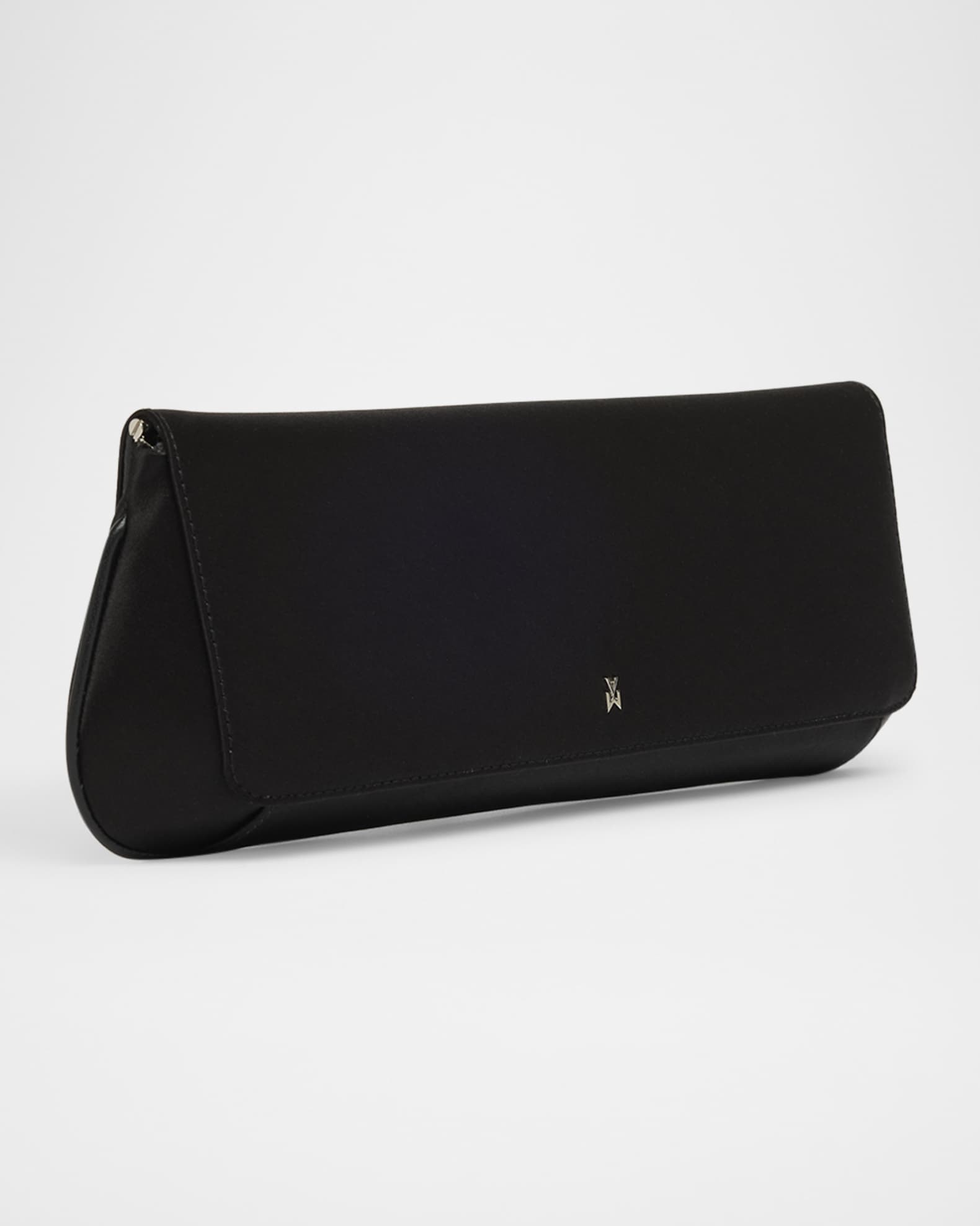 Ami Framed Satin Clutch Bag 1
