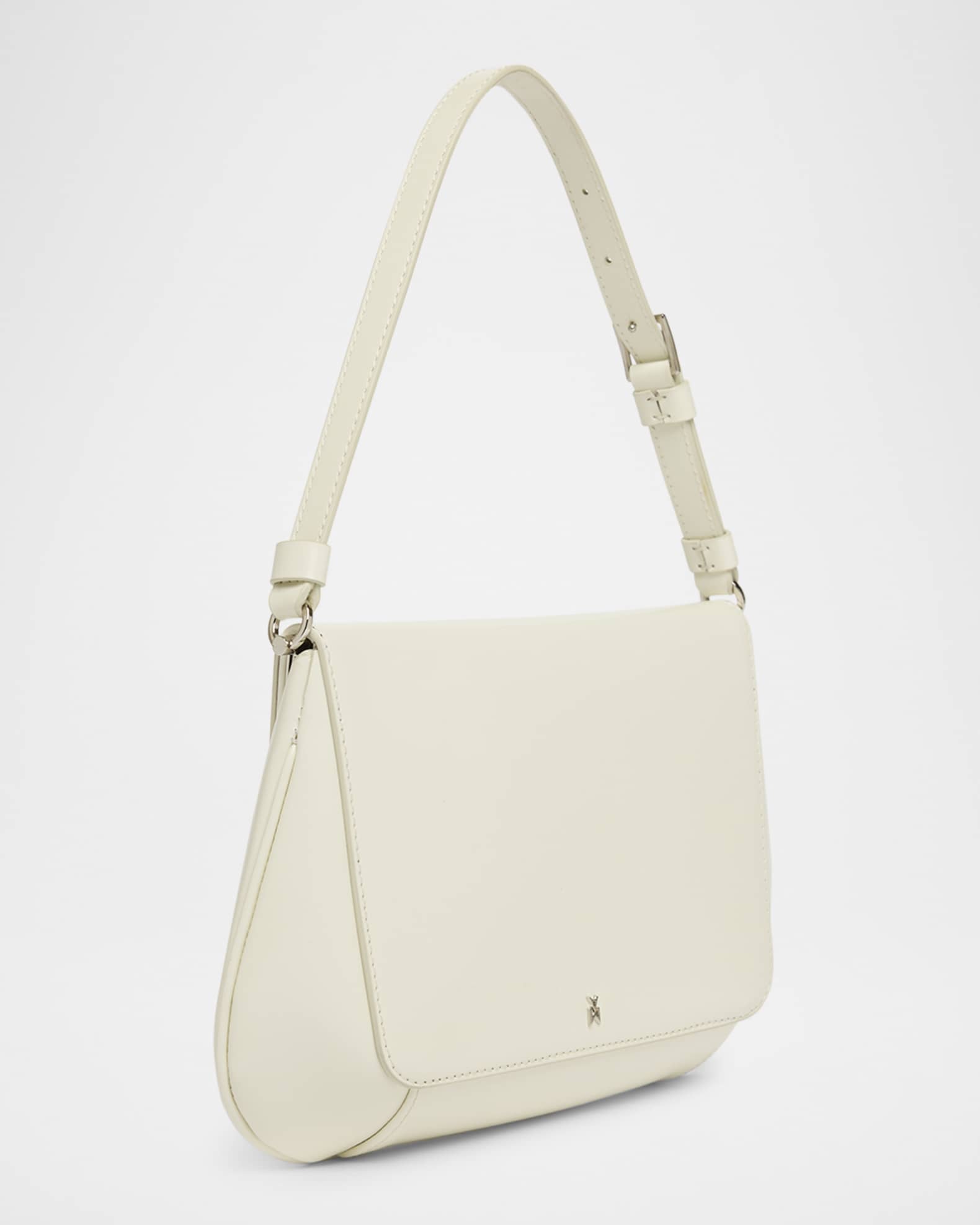 Ami Framed Leather Shoulder Bag 1