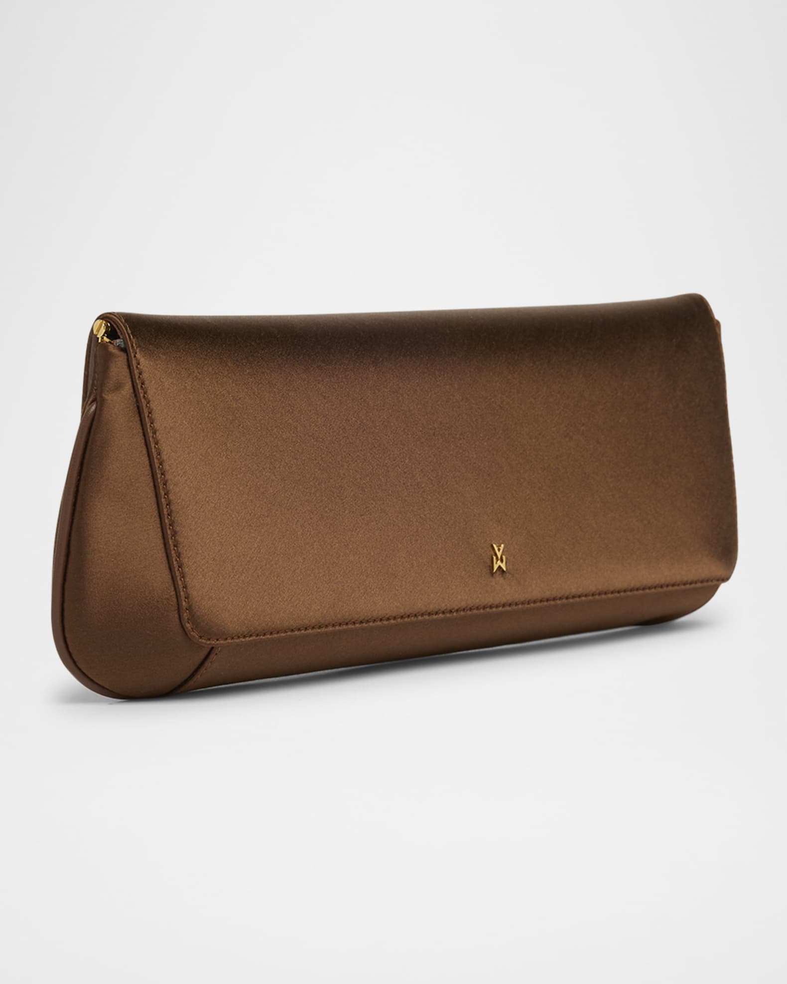 Ami Framed Satin Clutch Bag 1