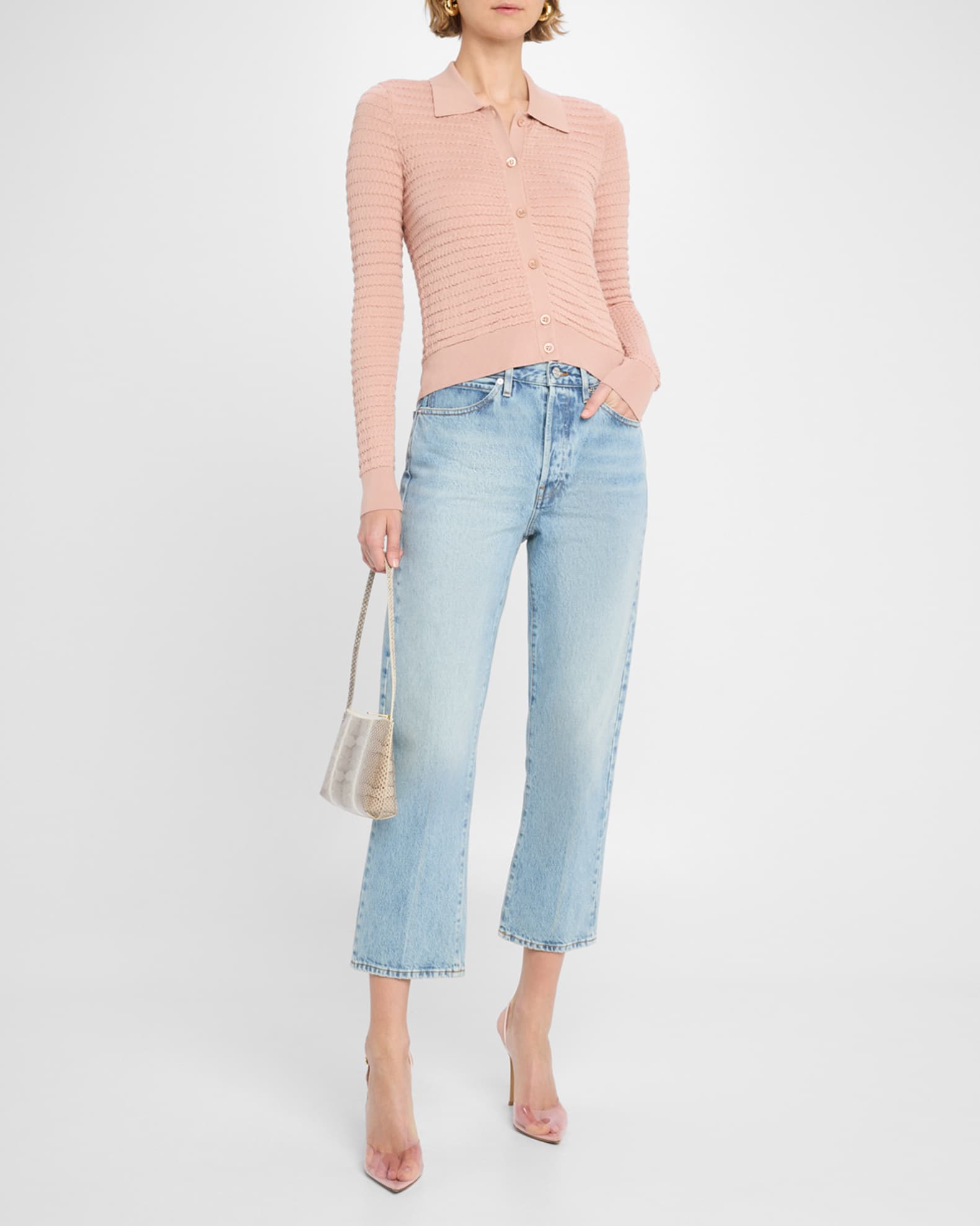 The Smocked Cardigan 1