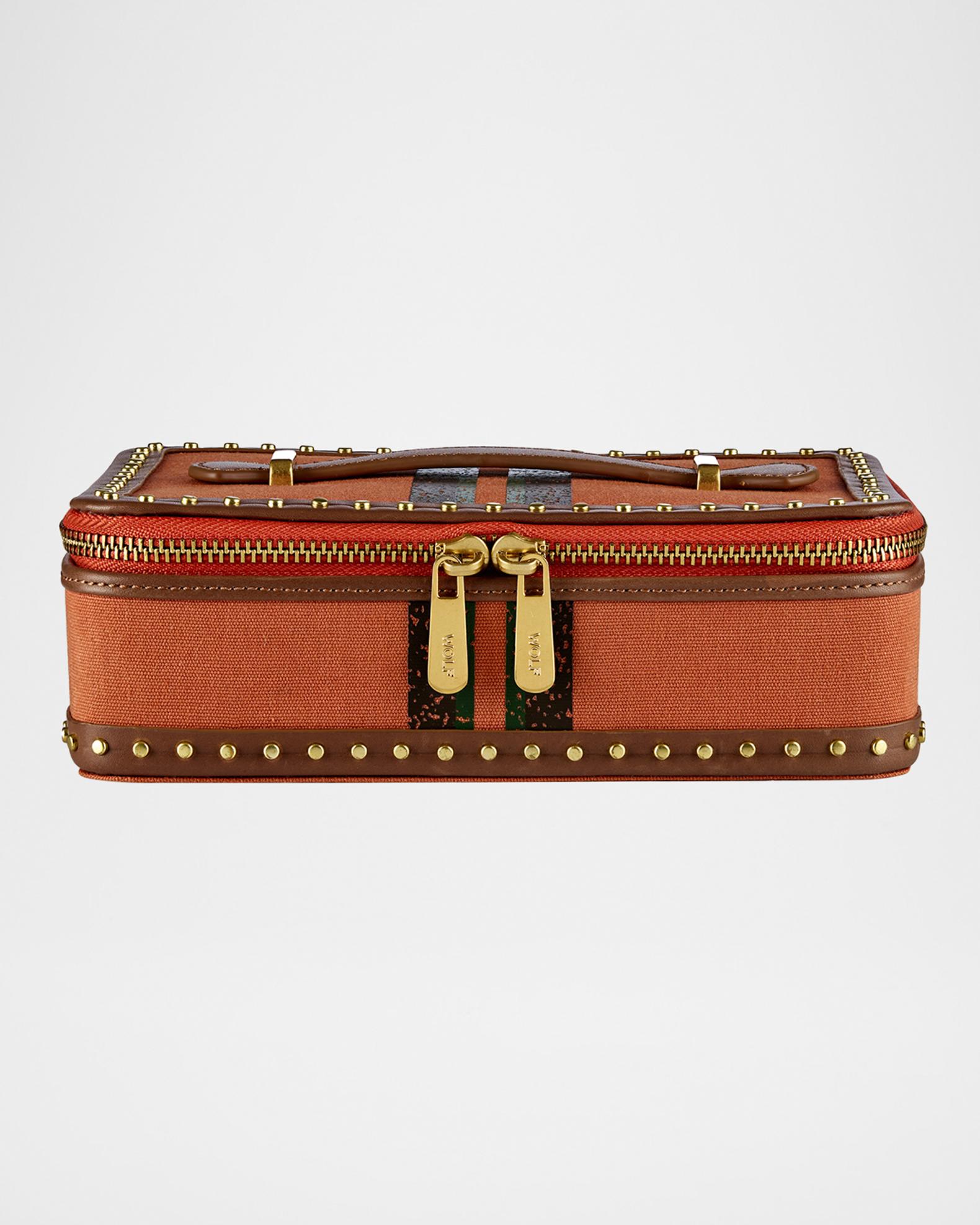 WOLF Ida Travel Zip Jewelry Case | Neiman Marcus