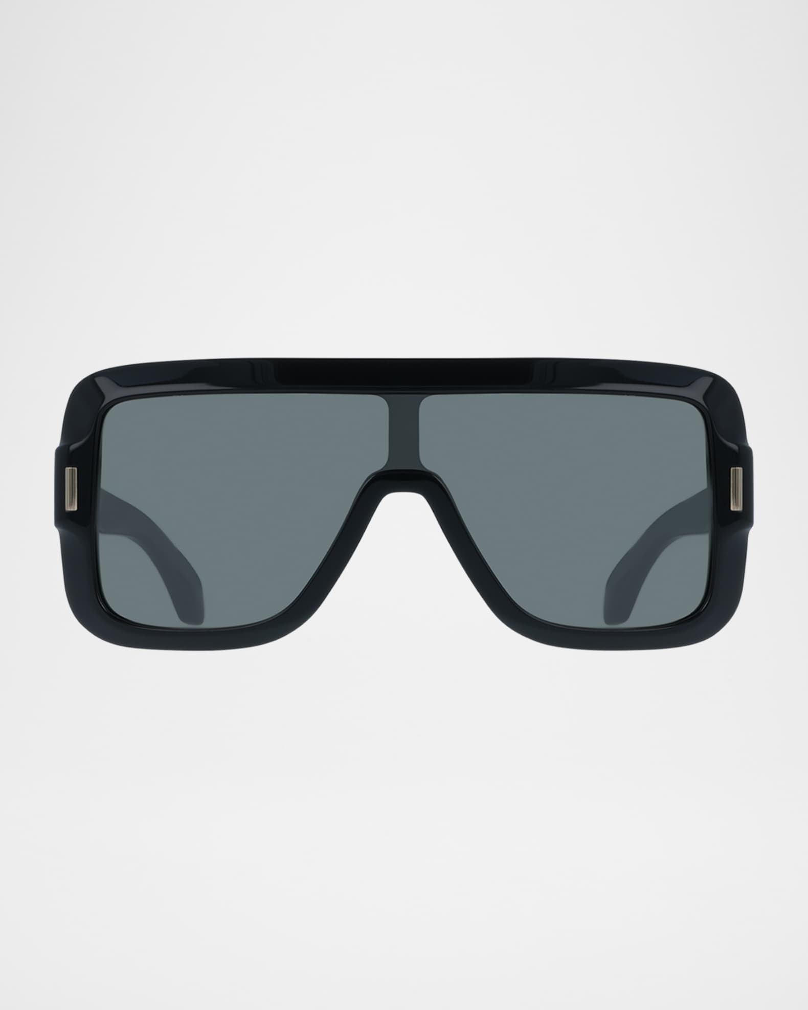 Rivet Acetate Shield Sunglasses  0