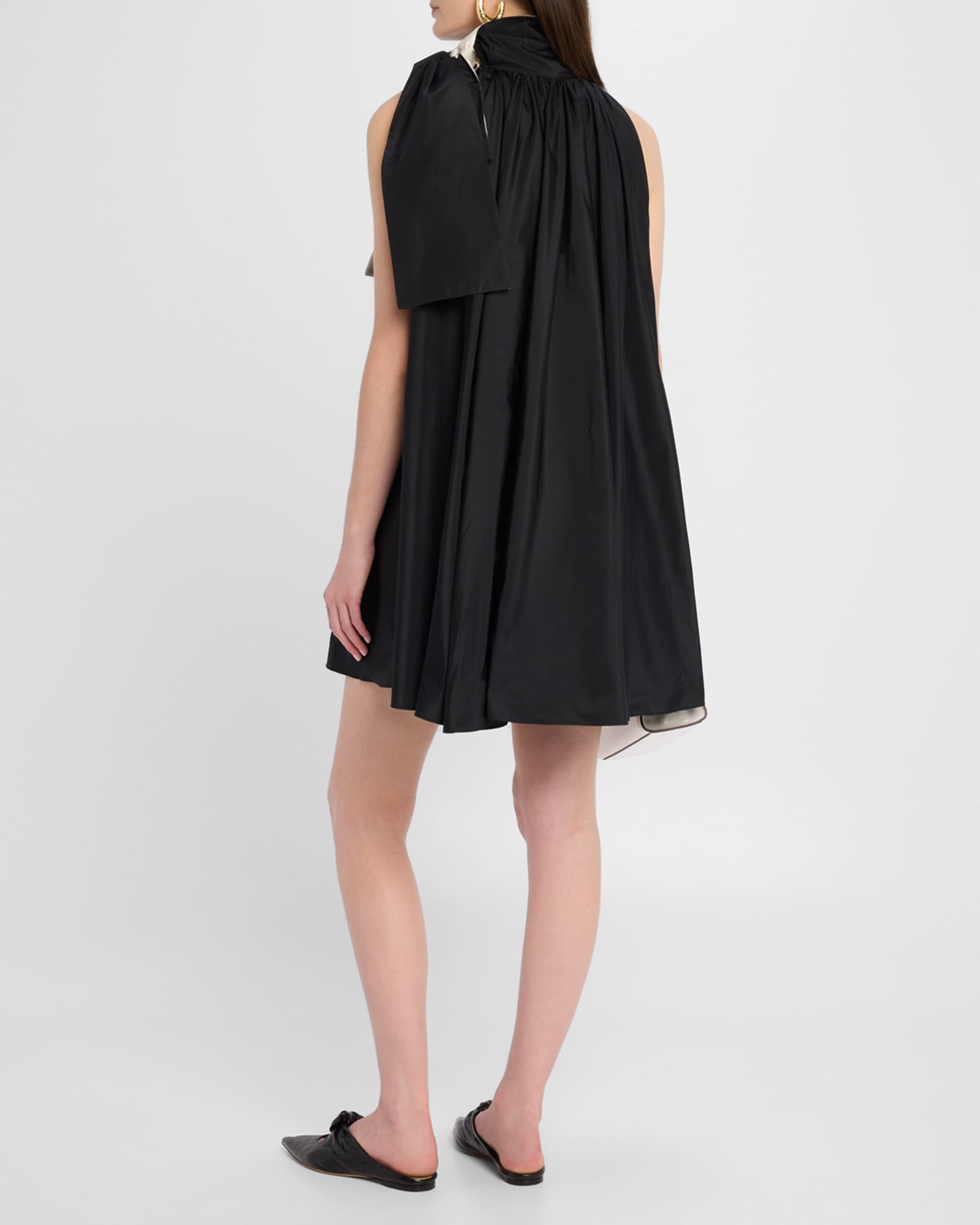 Max Mara | Woman - Taffeta Dress - Black - Size 4