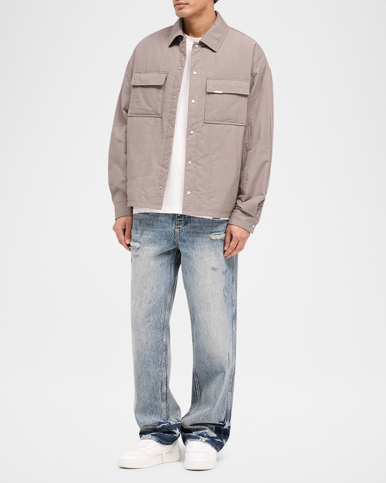 Men's Quilted Overshirt 1