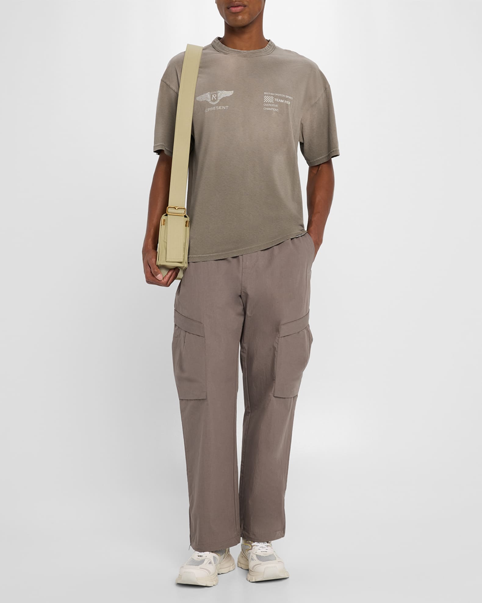 Men's Cotton-Nylon Tech Cargo Pants 1