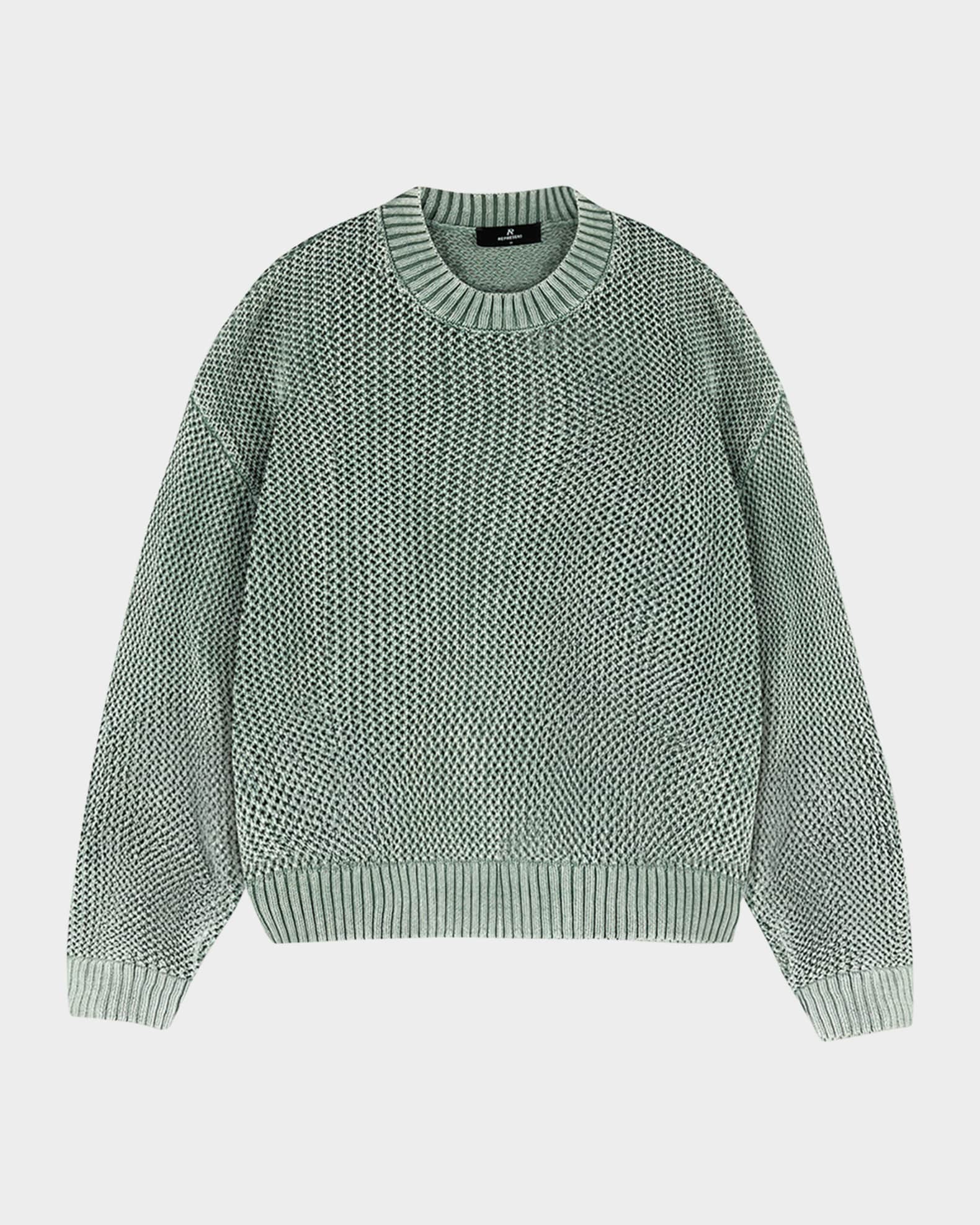 【YOURNUS】Centi Openwork Half Knit YOURNUS】Centi Openwork Half Knit (YOURNUS/ニット・セーター