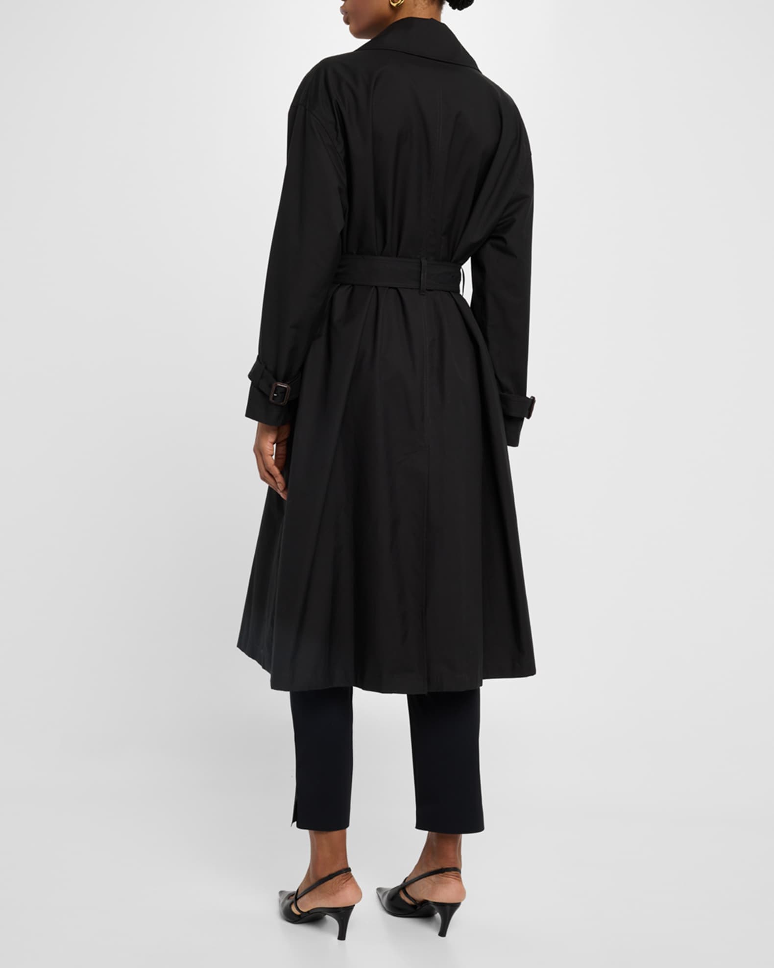 コート Max Mara FW25 Coats (2529026034 FIORITO001) Max Mara Fiorito Belted Double-Breasted Trench Coat | Neiman