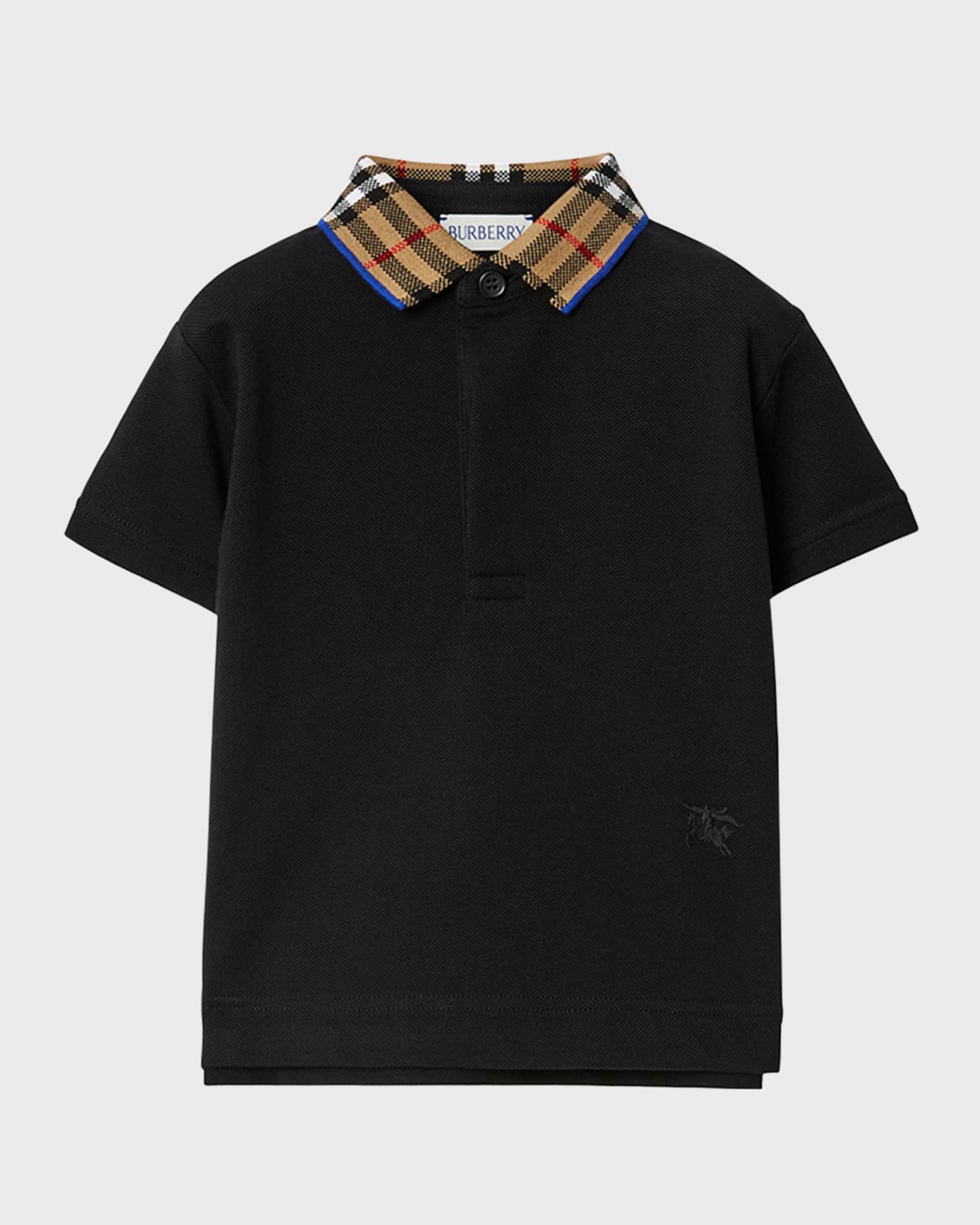 Boy's Johane Polo Check Shirt 1